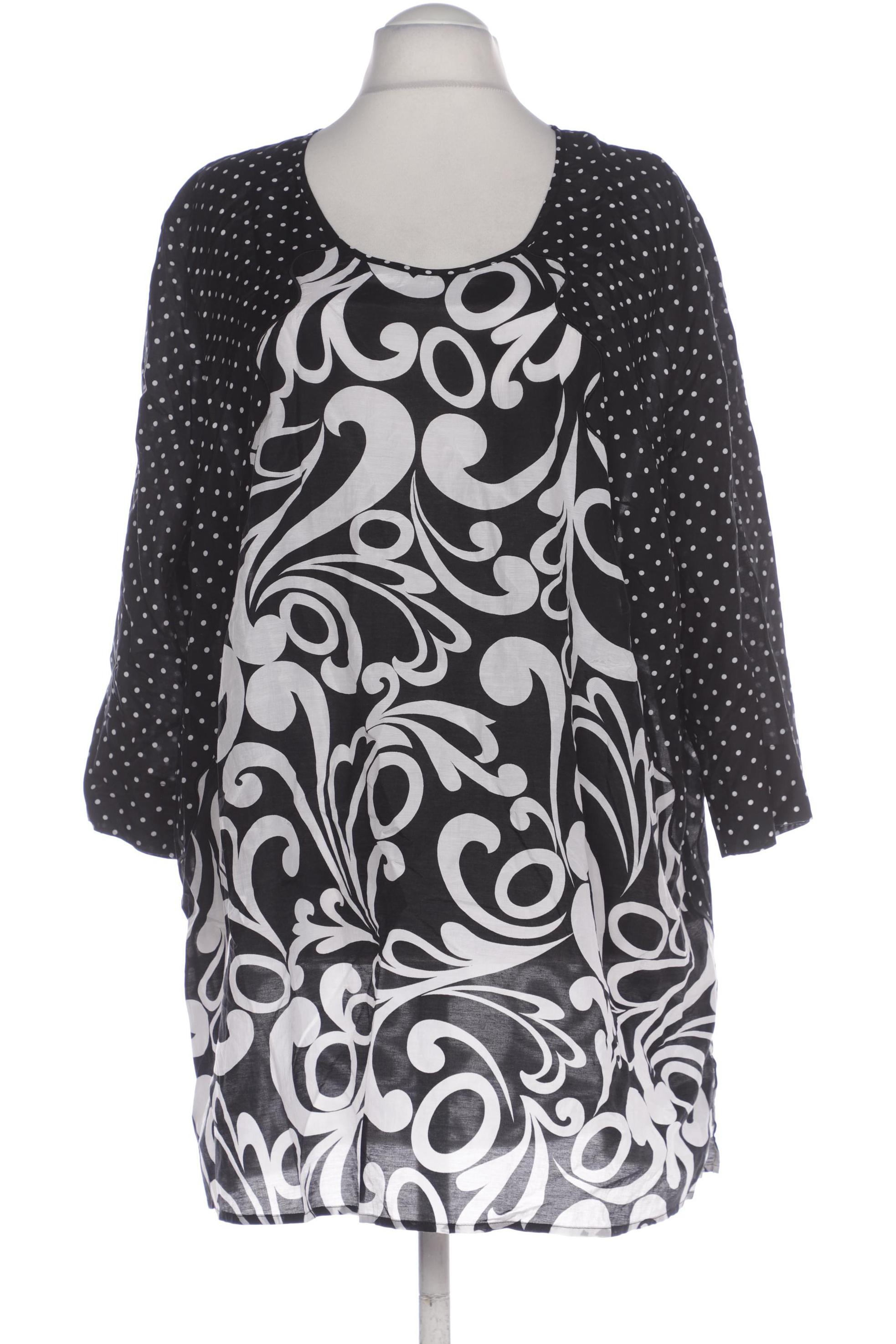 

Ulla Popken Damen Bluse, schwarz, Gr. 50