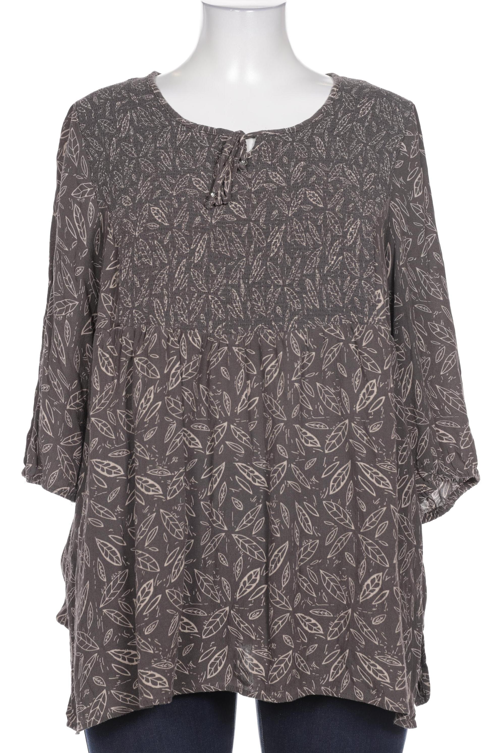 

Ulla Popken Damen Bluse, braun, Gr. 42