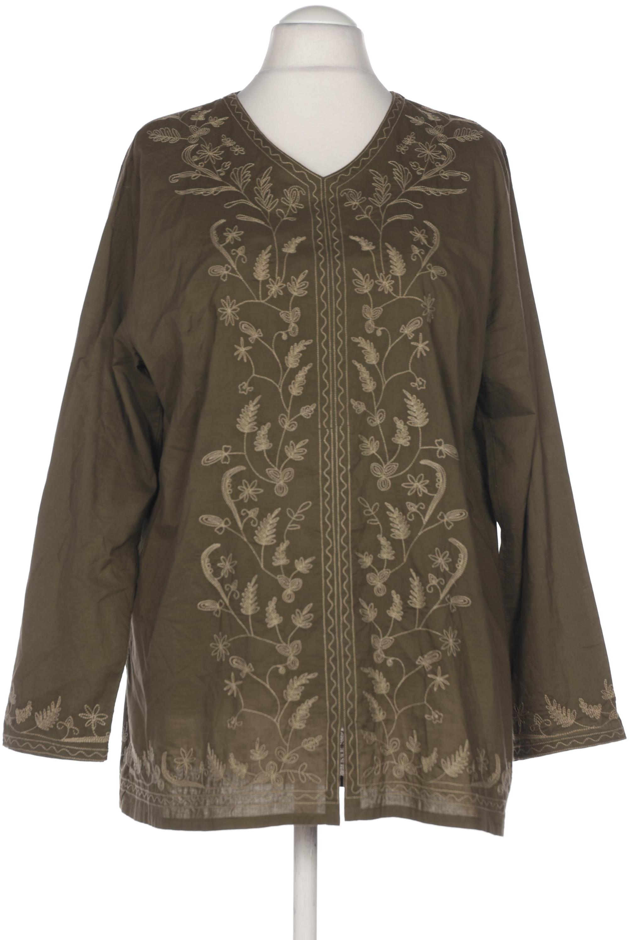 

Ulla Popken Damen Bluse, braun, Gr. 52