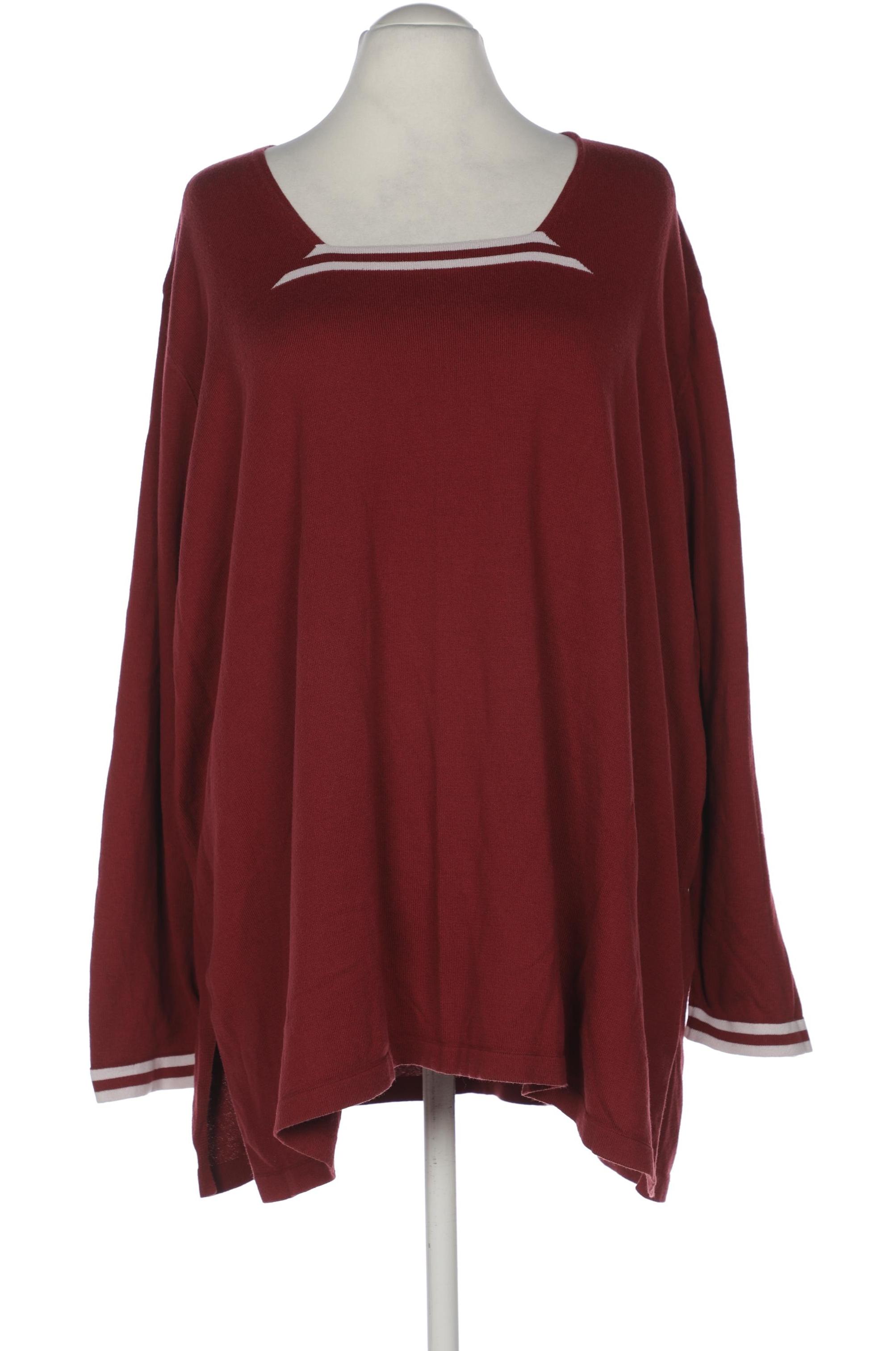 

Ulla Popken Damen Pullover, bordeaux, Gr. 58