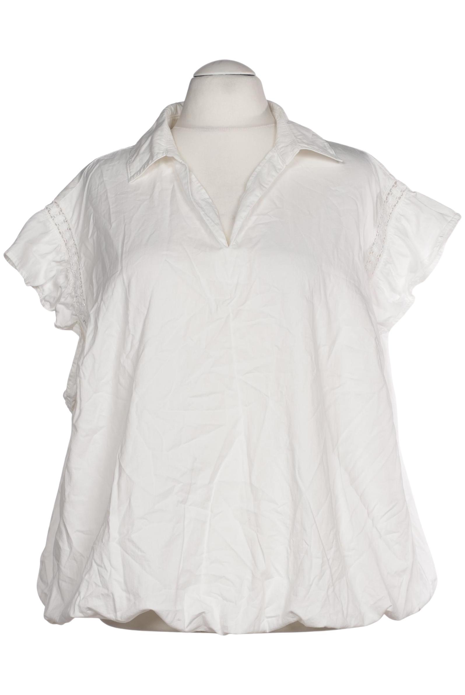 

Ulla Popken Damen Bluse, weiß, Gr. 56