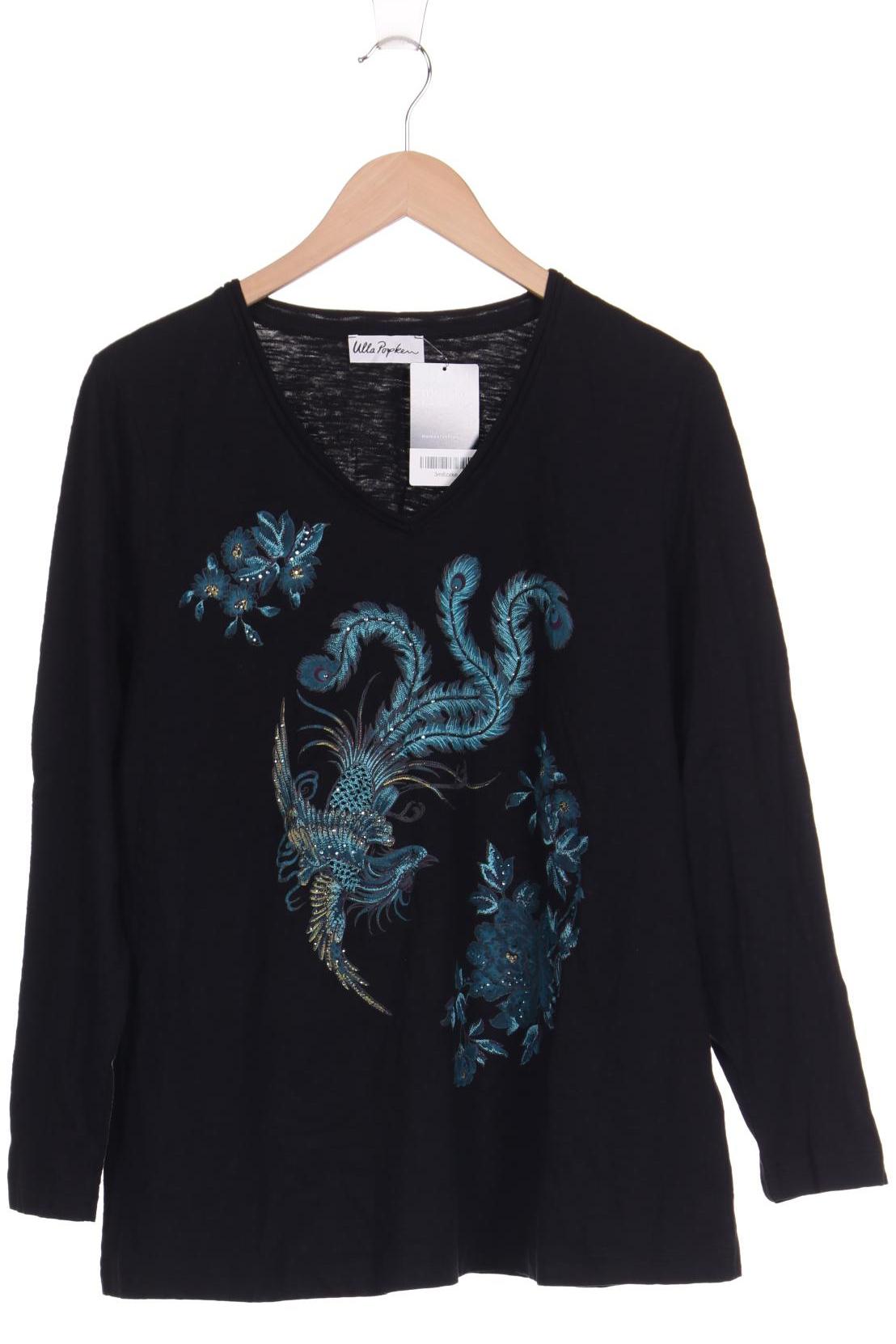 

Ulla Popken Damen Langarmshirt, schwarz