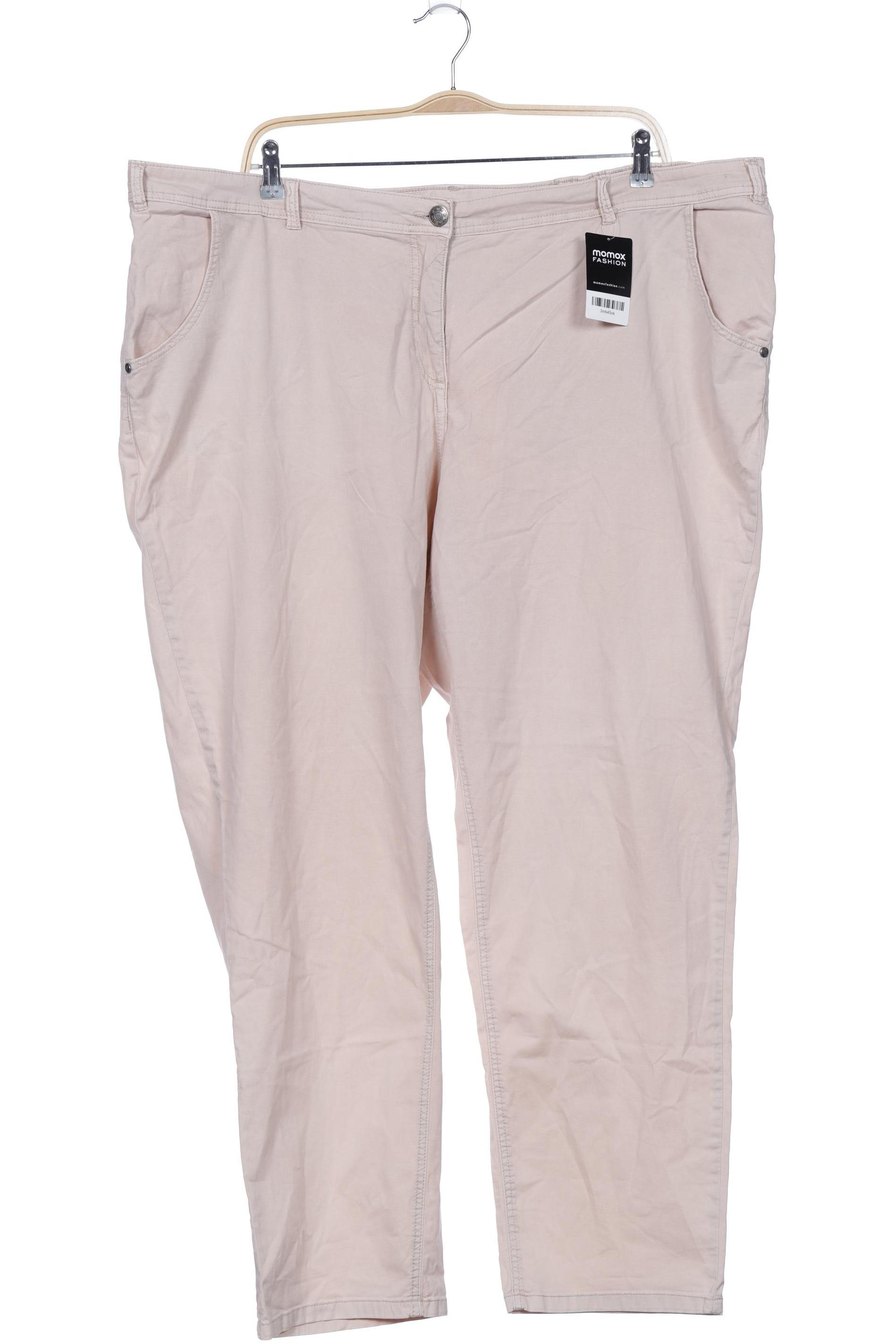 

Ulla Popken Damen Stoffhose, beige, Gr. 56