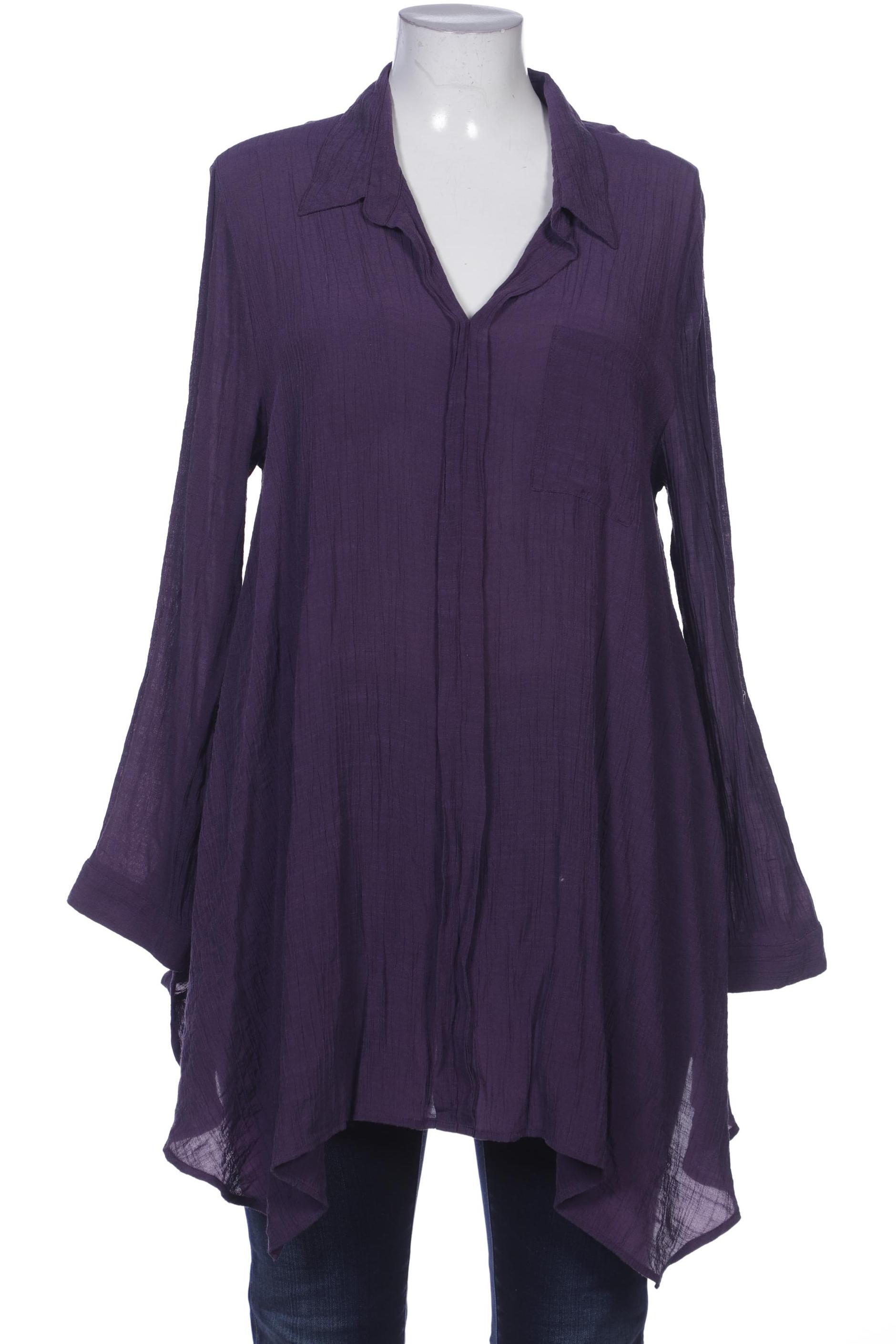

Ulla Popken Damen Bluse, flieder, Gr. 46
