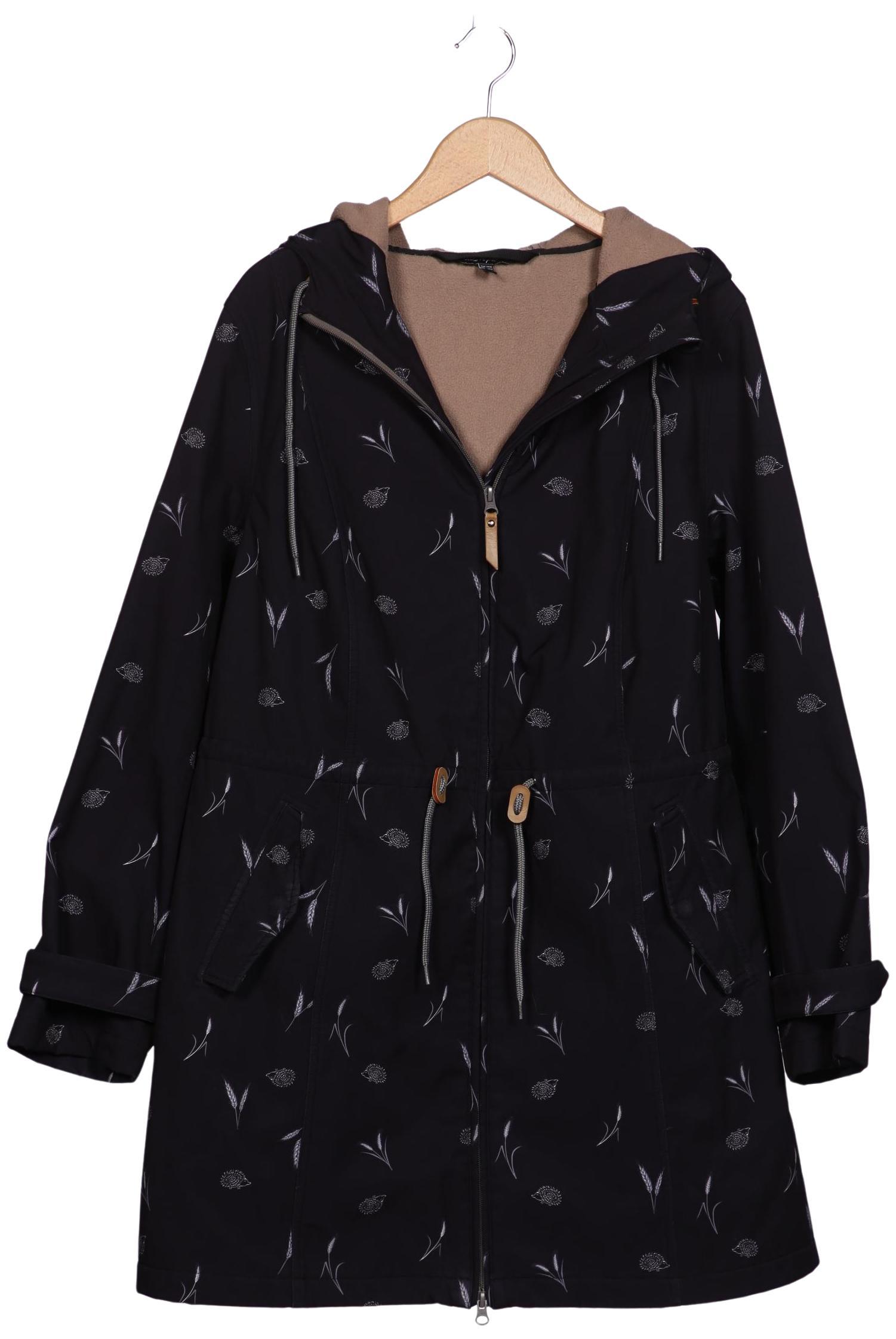 

Ulla Popken Damen Mantel, schwarz, Gr. 46