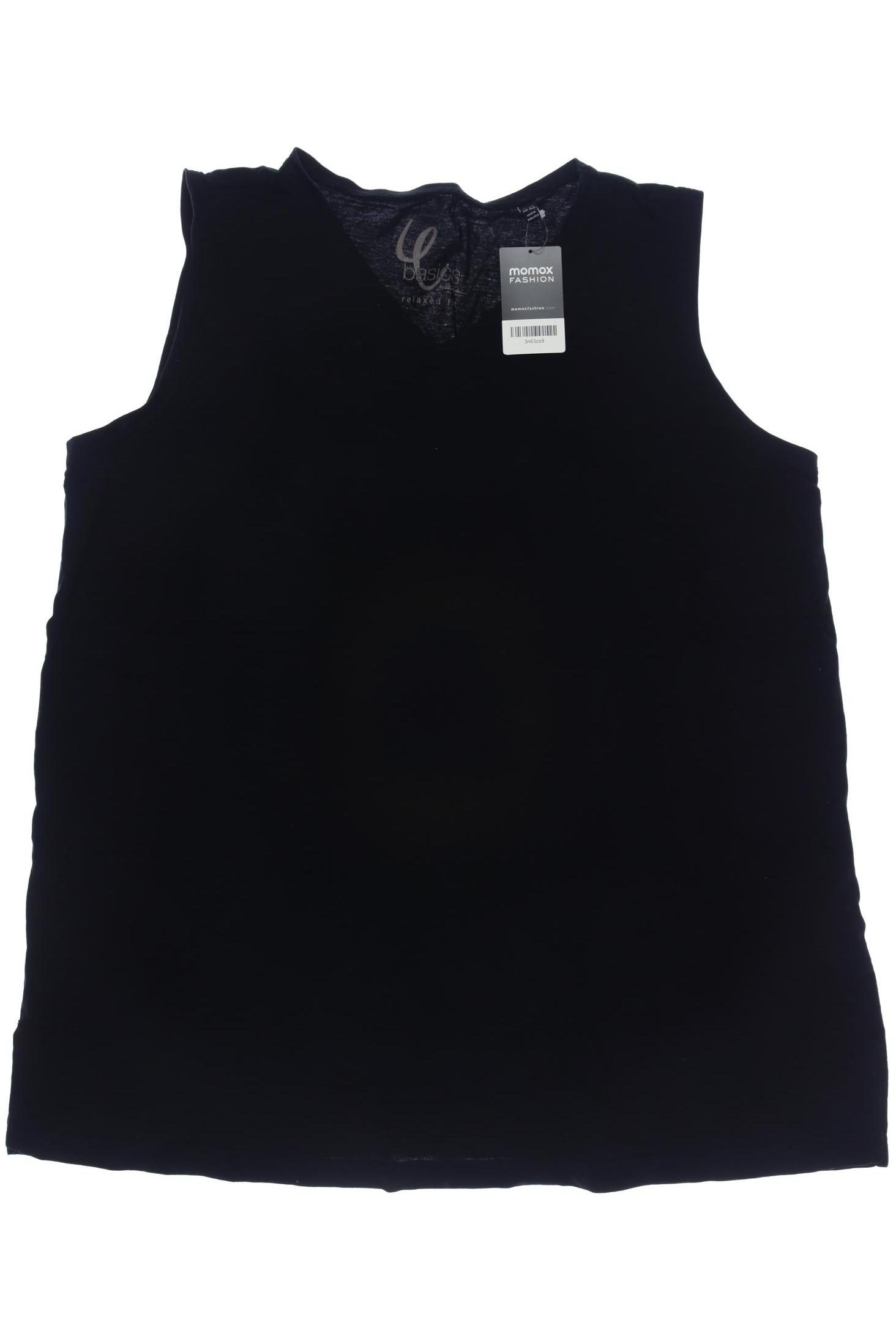 

Ulla Popken Damen Top, schwarz, Gr. 50