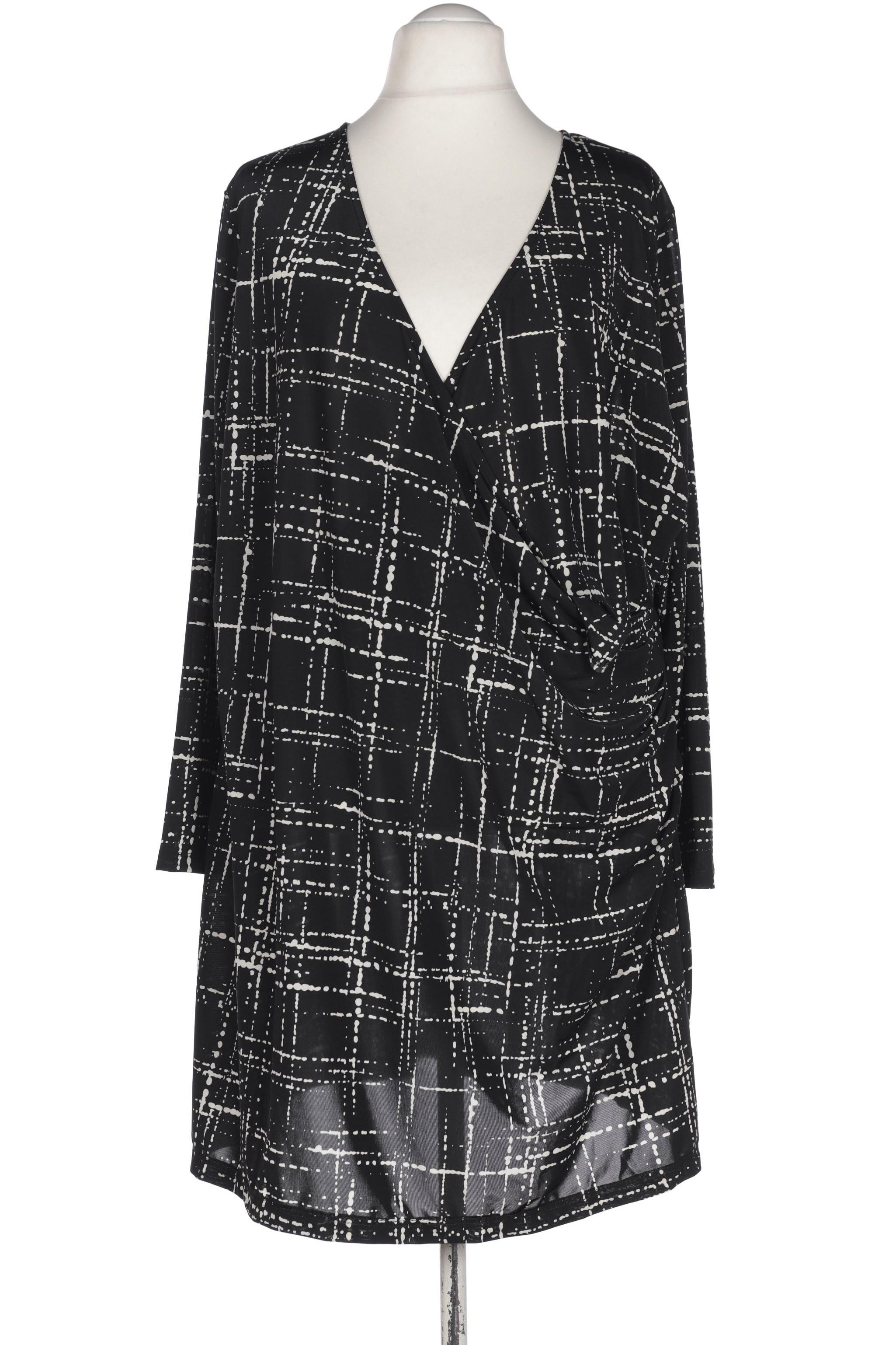 

Ulla Popken Damen Bluse, schwarz, Gr. 24