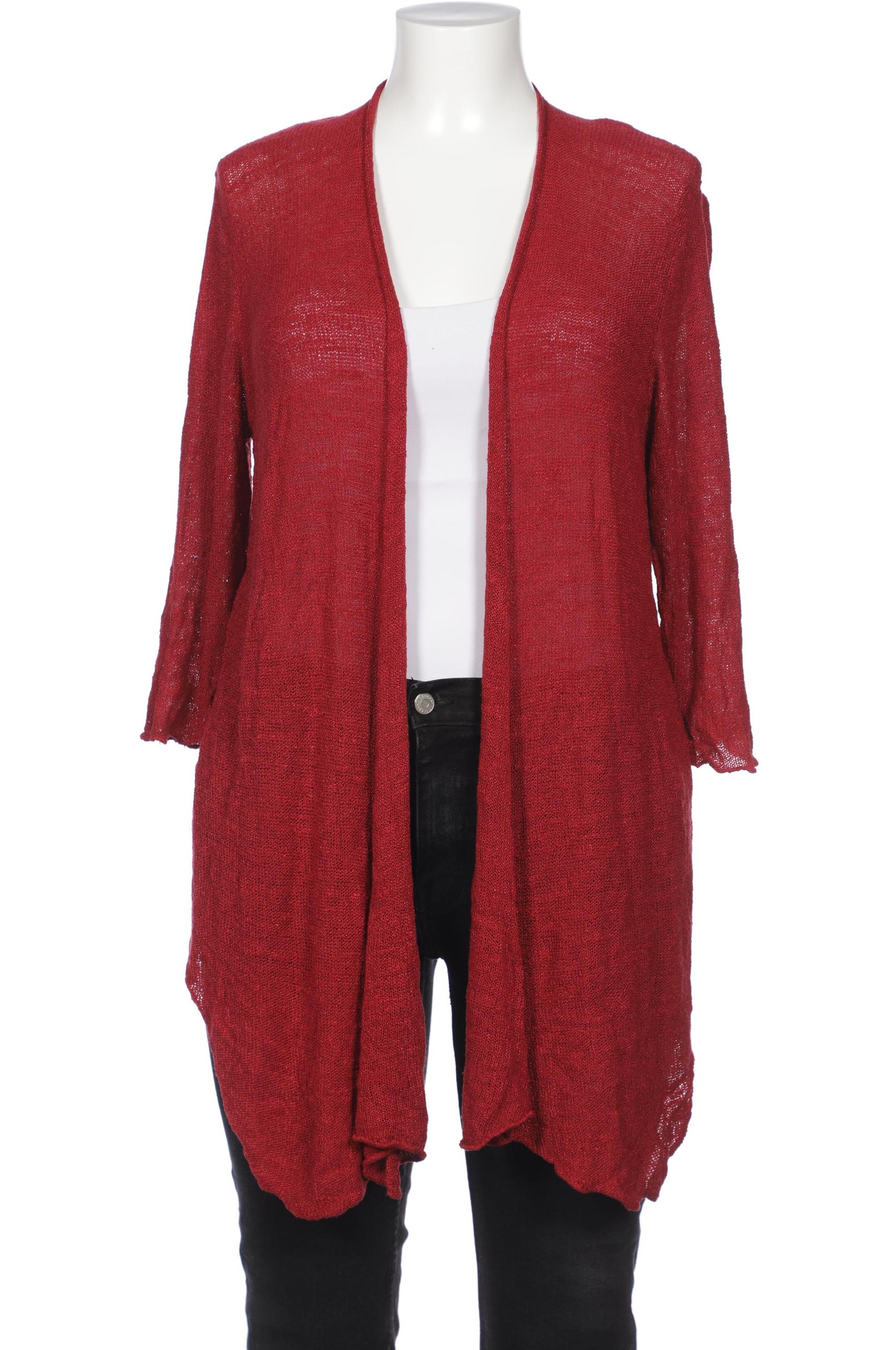 

Ulla Popken Damen Strickjacke, rot, Gr. 42