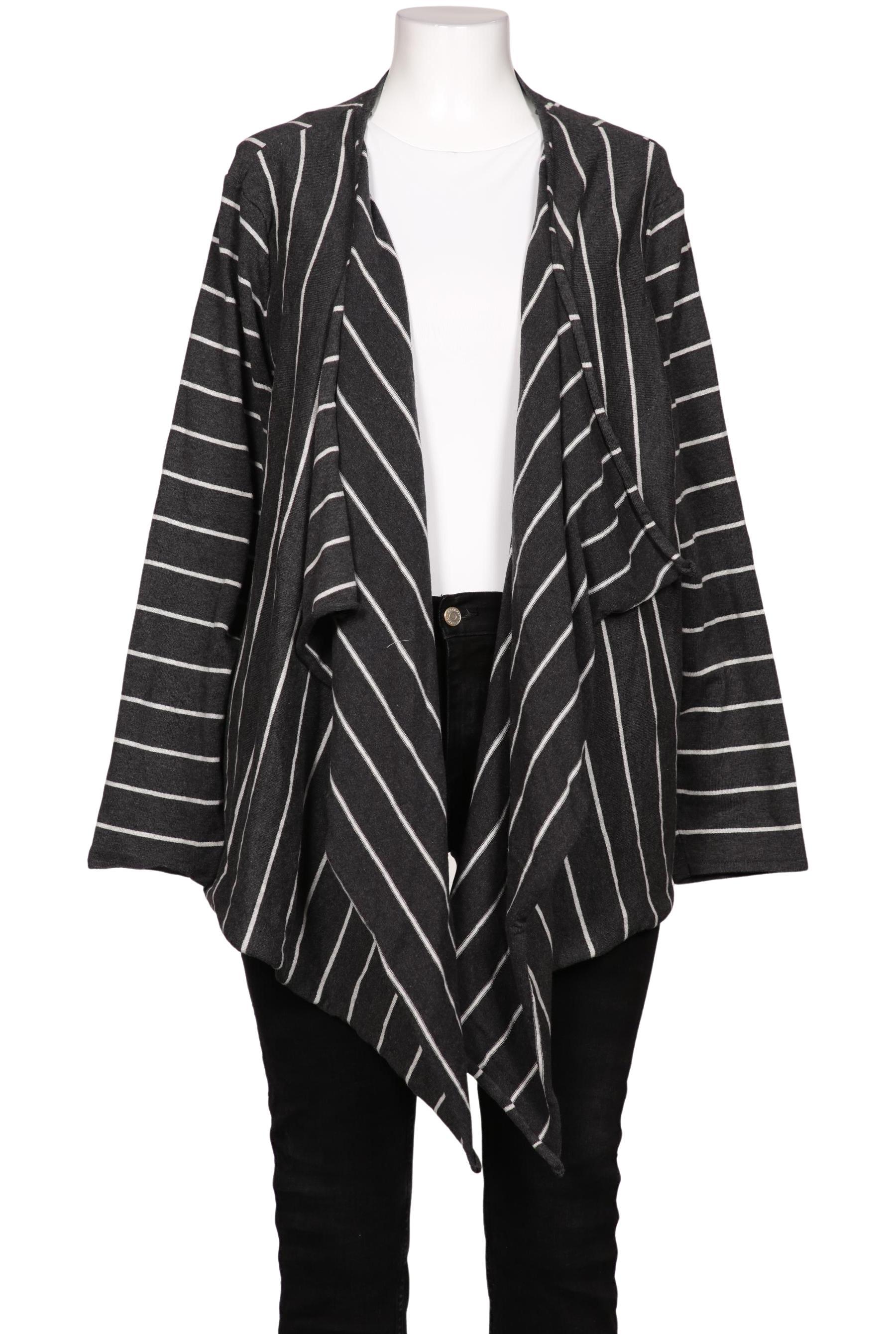 

Ulla Popken Damen Strickjacke, grau, Gr. 50