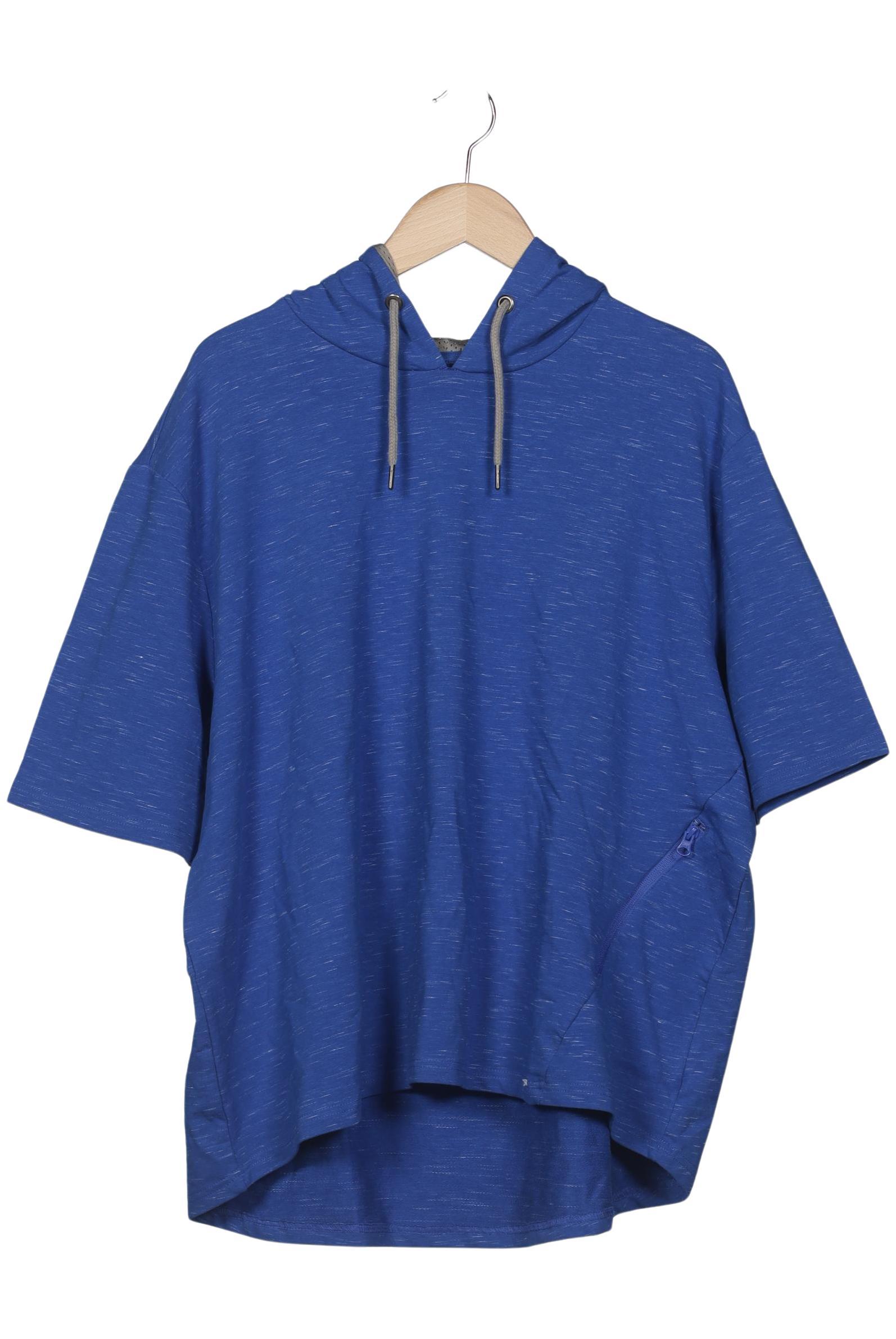 

Ulla Popken Damen Kapuzenpullover, blau, Gr. 50