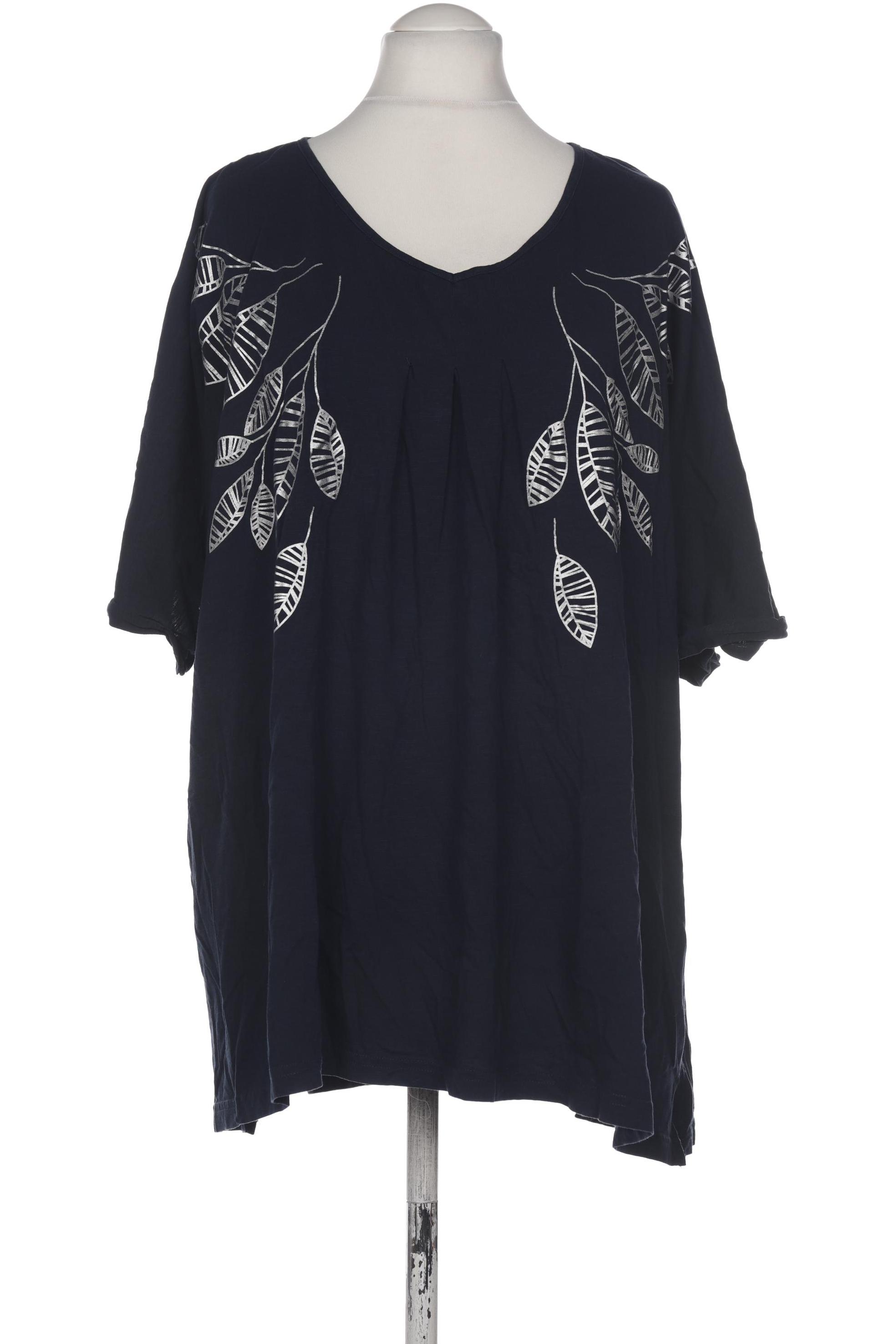 

Ulla Popken Damen T-Shirt, marineblau, Gr. 58
