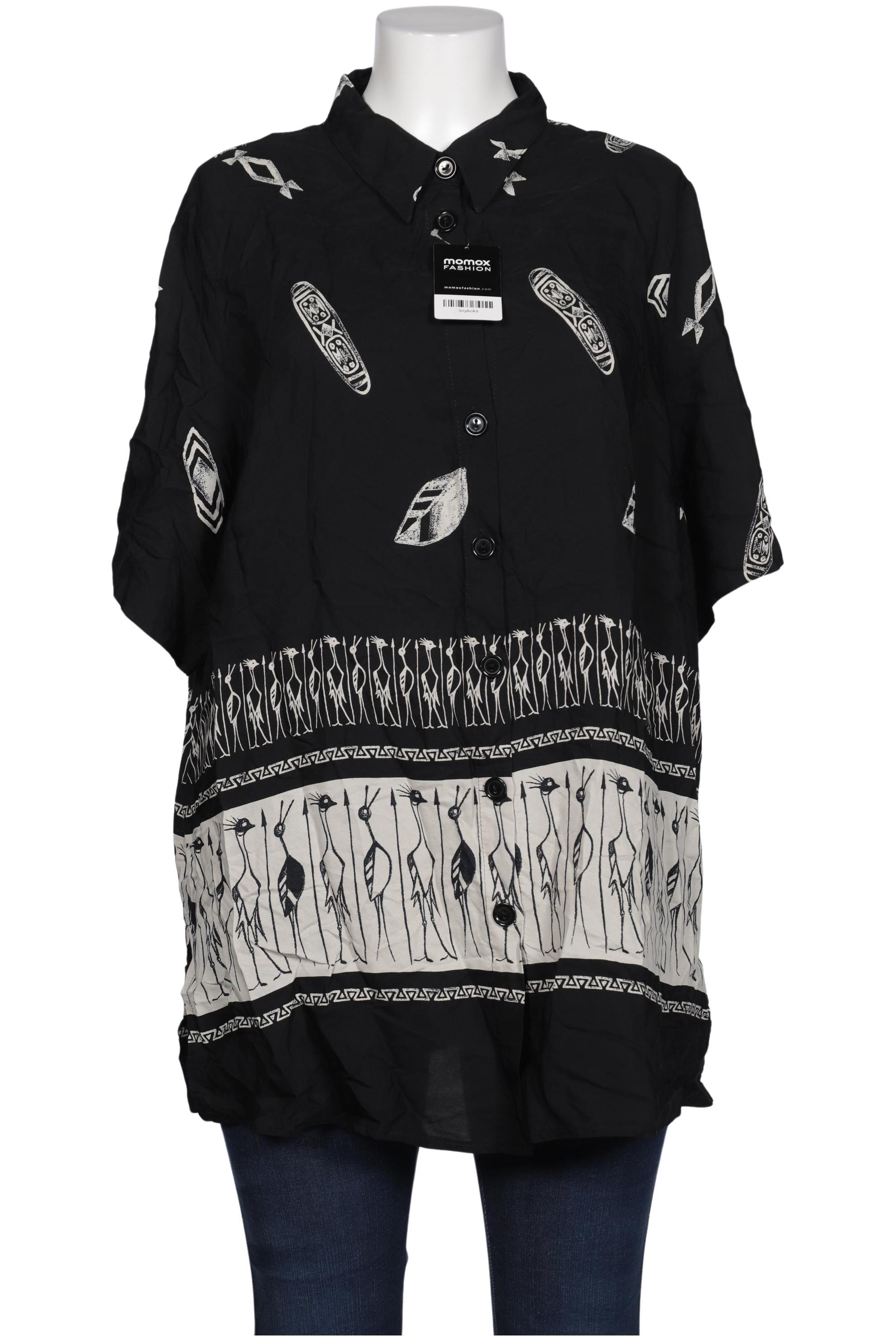 

Ulla Popken Damen Bluse, schwarz, Gr. 48