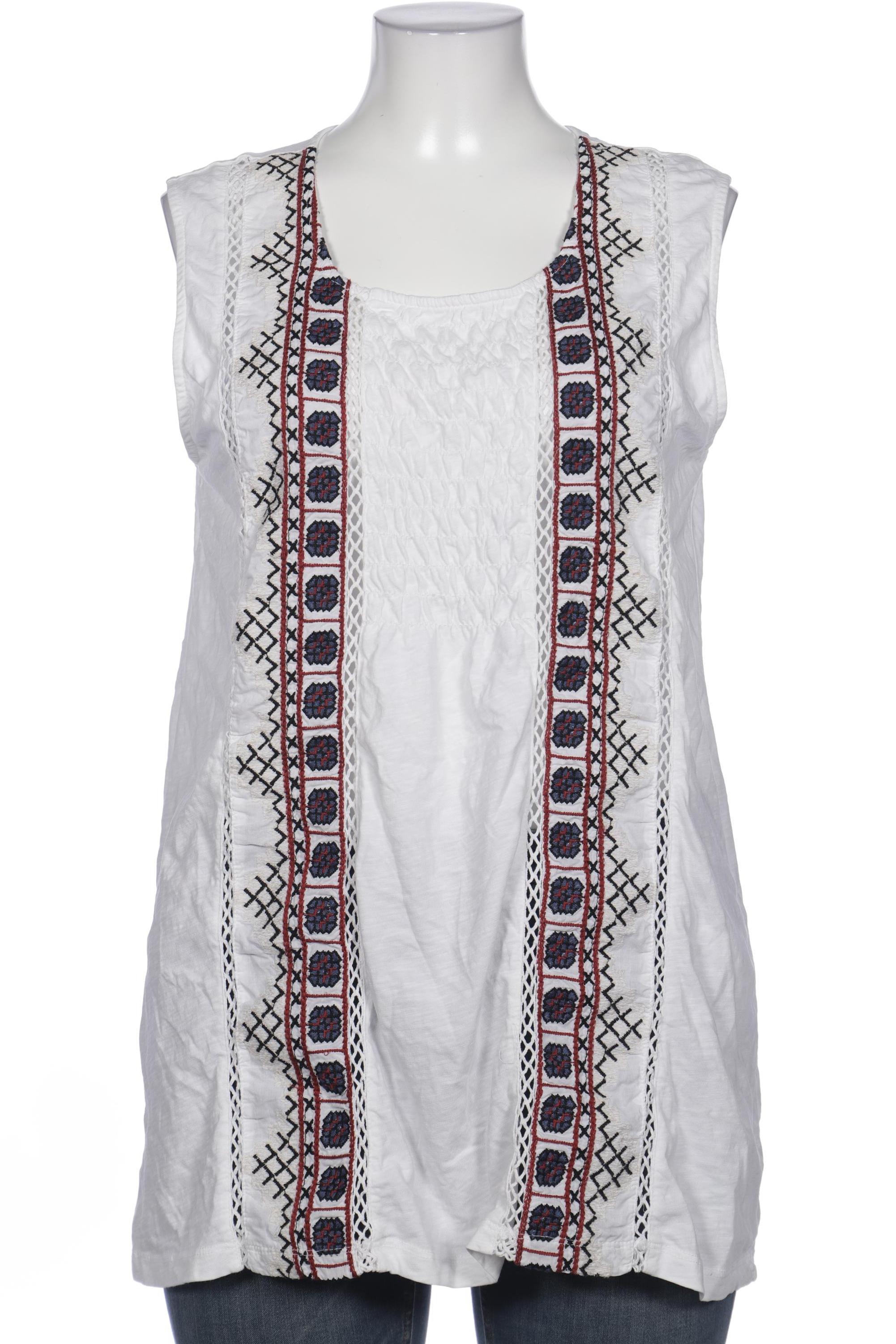 

Ulla Popken Damen Top, weiß