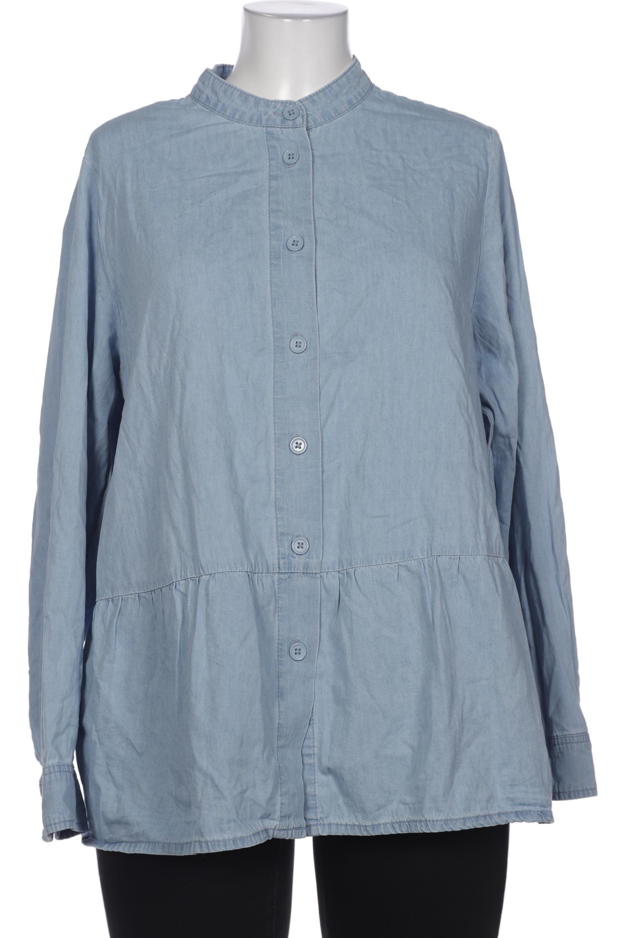 

Ulla Popken Damen Bluse, hellblau, Gr. 46