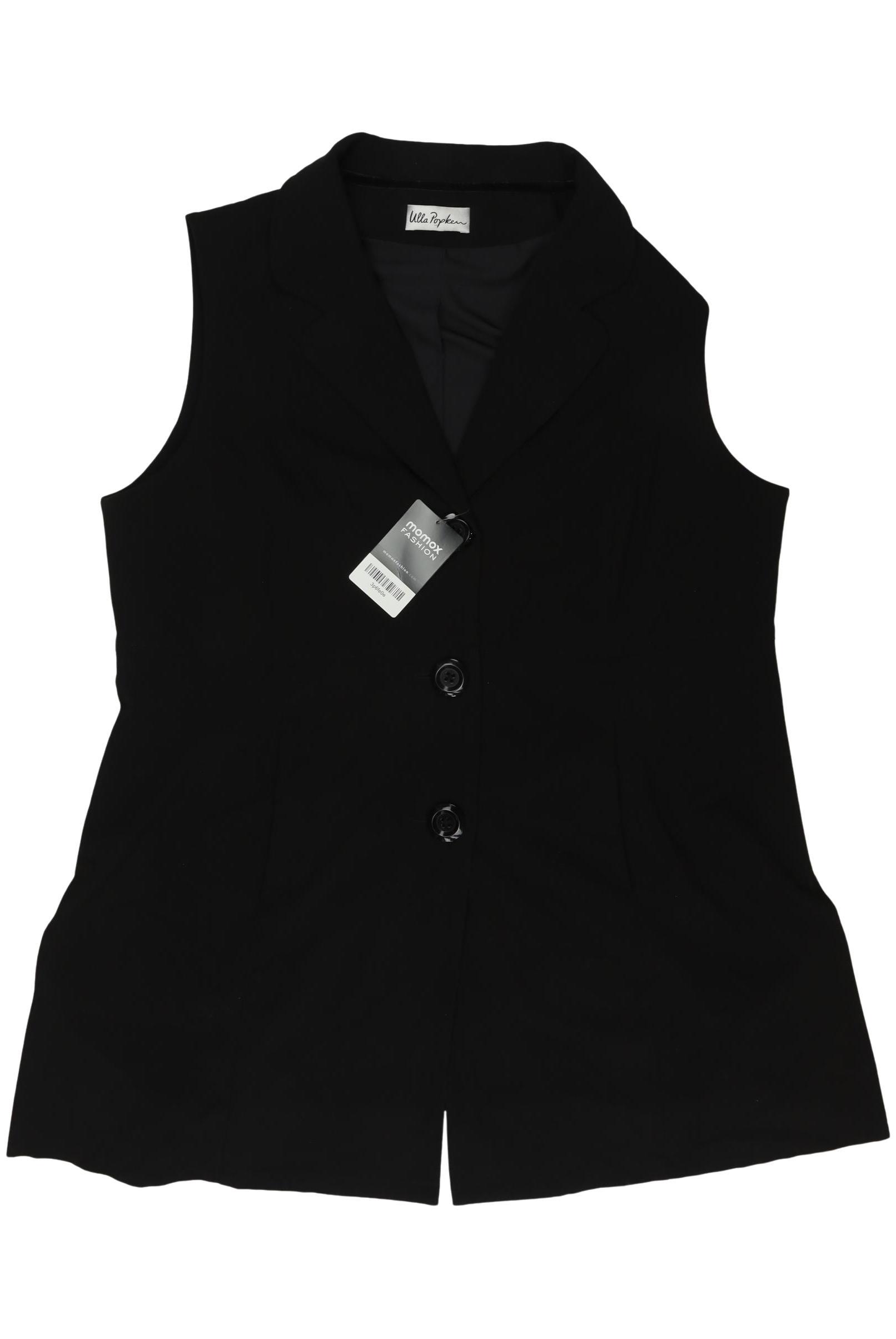 

Ulla Popken Damen Weste, schwarz, Gr. 46