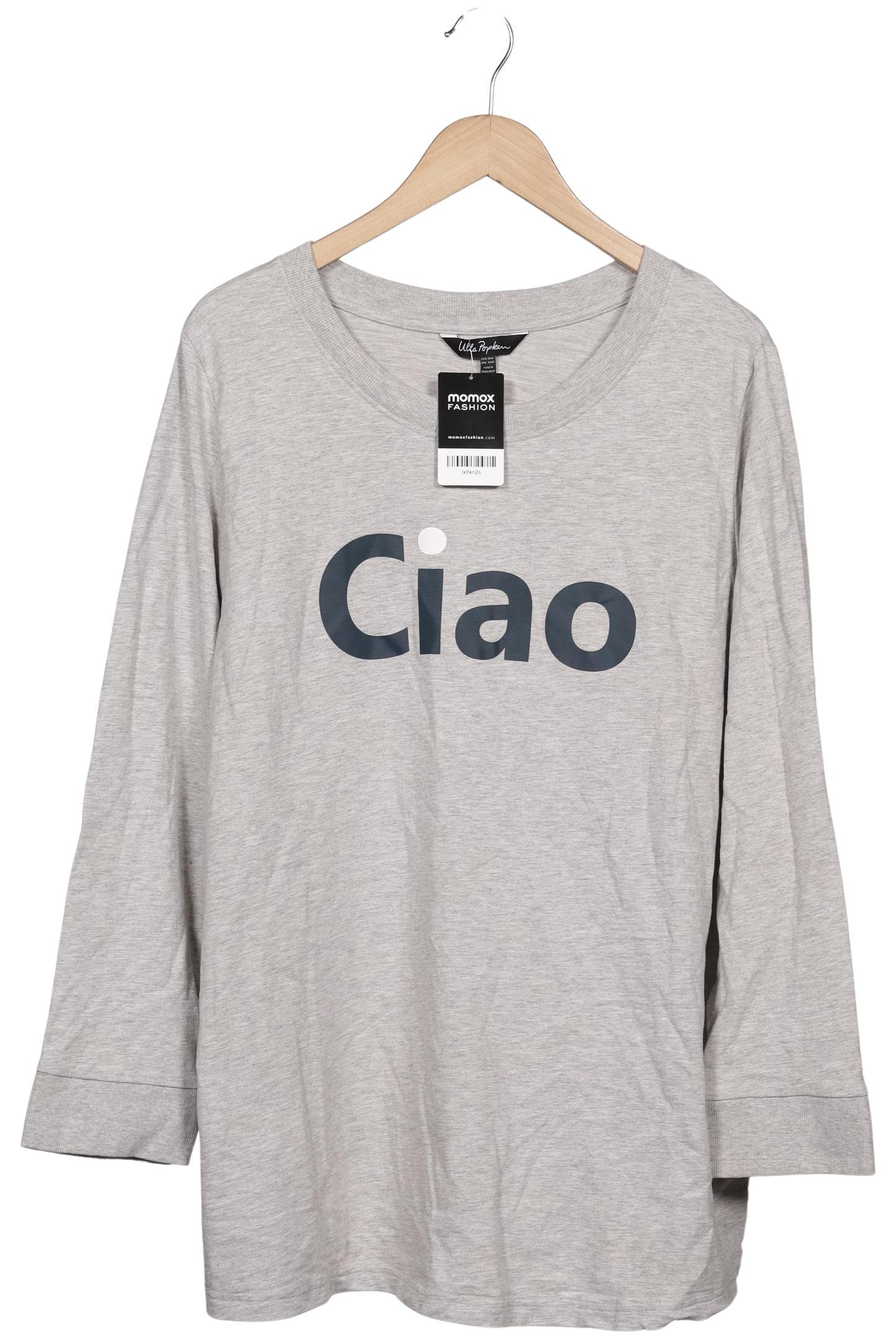 

Ulla Popken Damen Sweatshirt, grau, Gr. 50