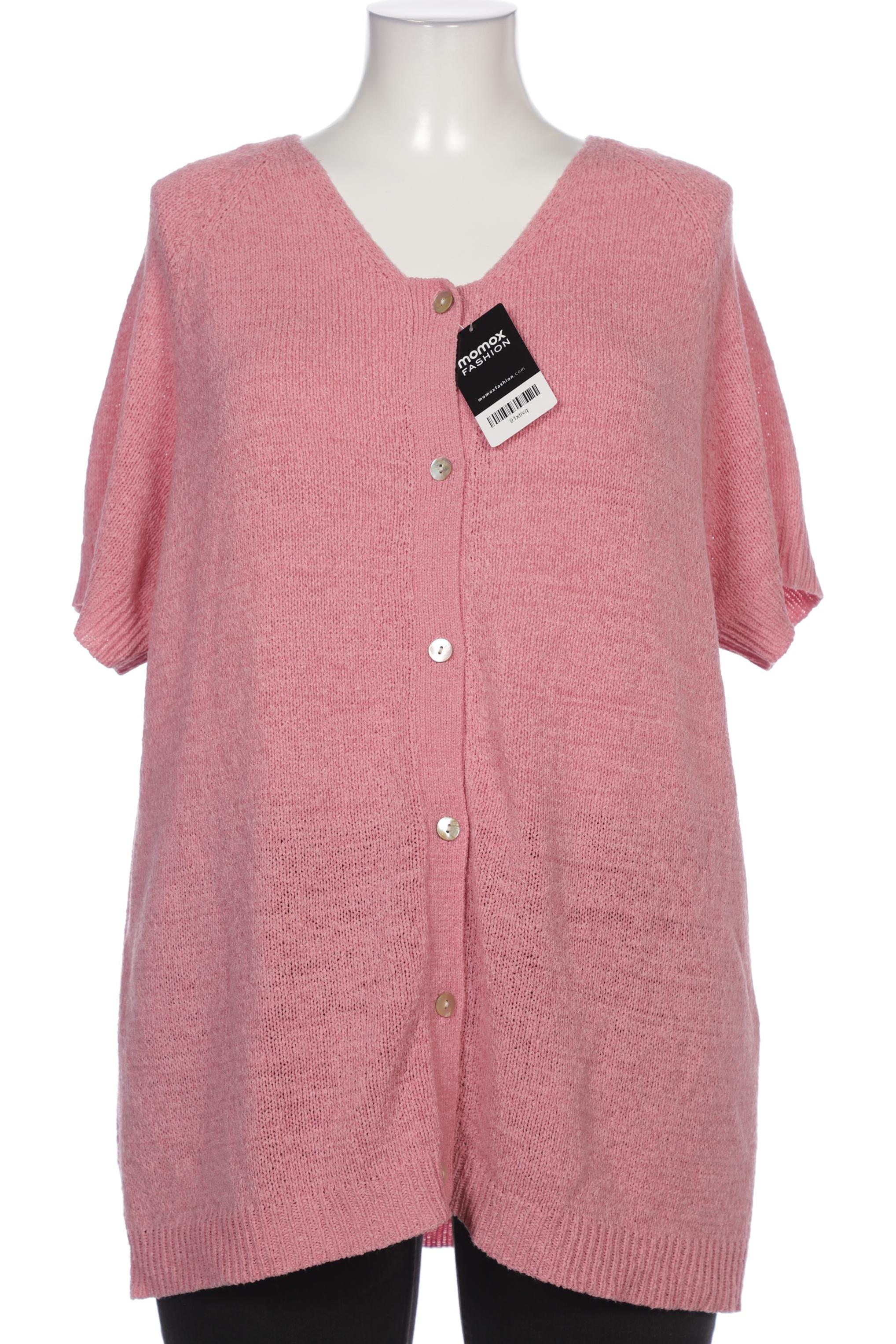 

Ulla Popken Damen Strickjacke, pink, Gr. 50