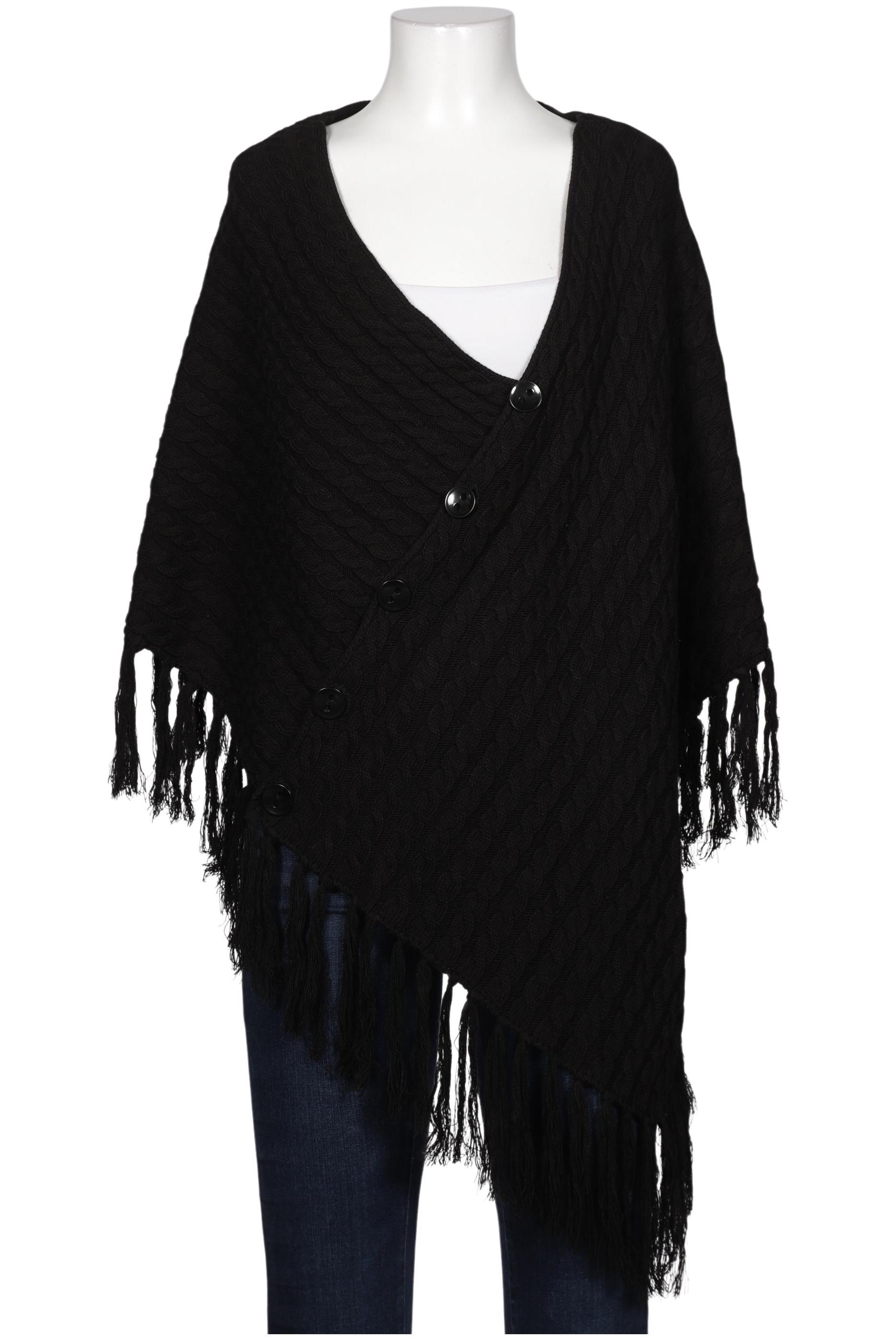 

Ulla Popken Damen Strickjacke, schwarz, Gr. uni