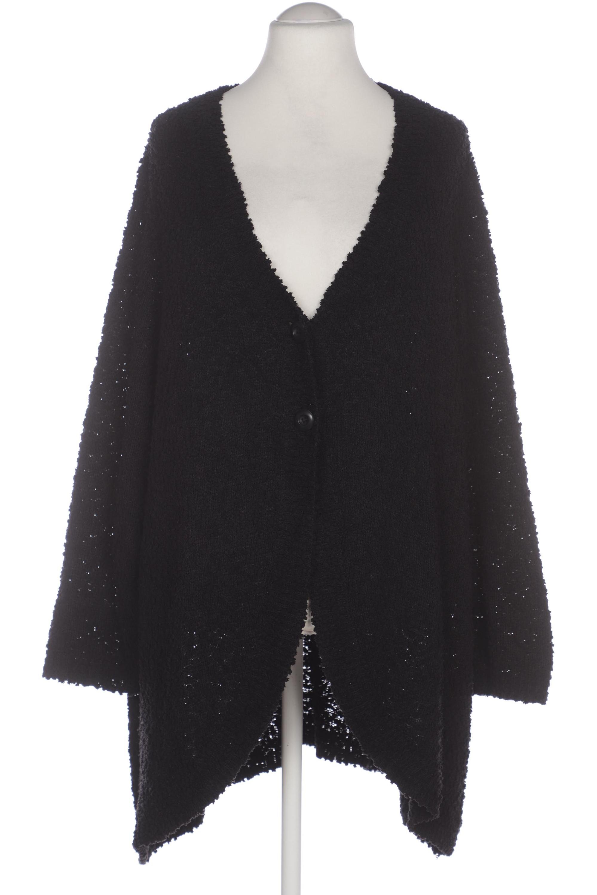 

Ulla Popken Damen Strickjacke, schwarz, Gr. 58