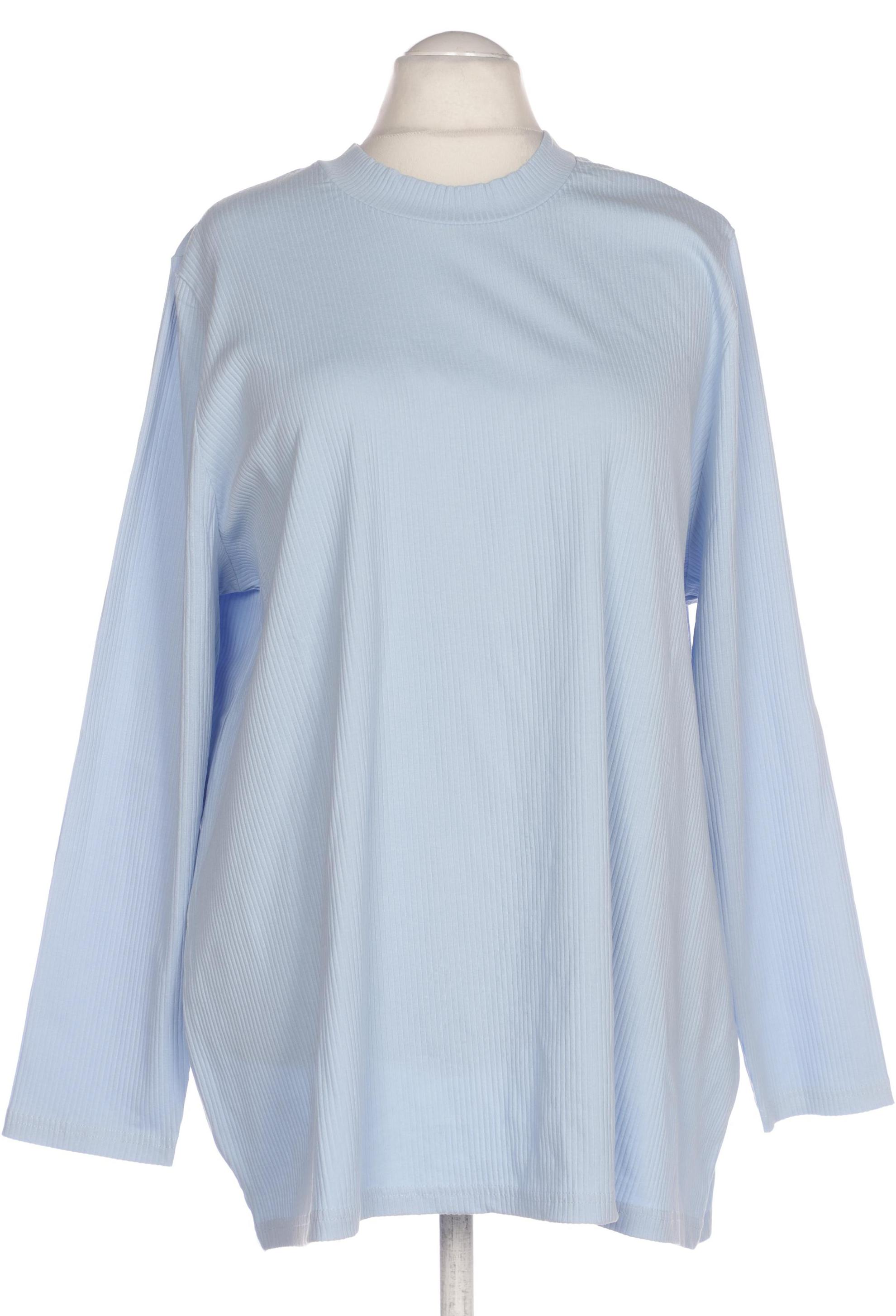 

Ulla Popken Damen Langarmshirt, blau
