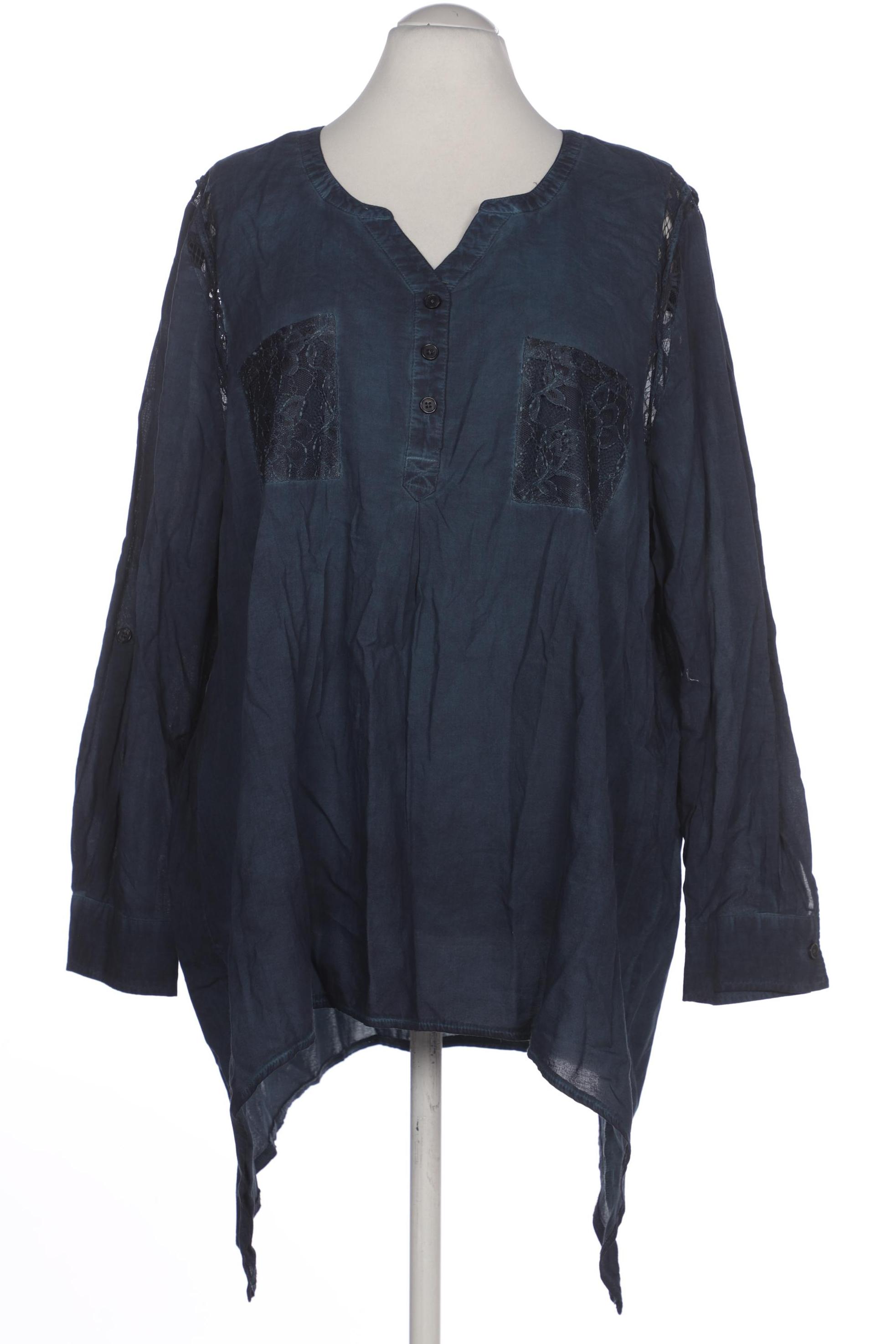 

Ulla Popken Damen Bluse, marineblau, Gr. 52