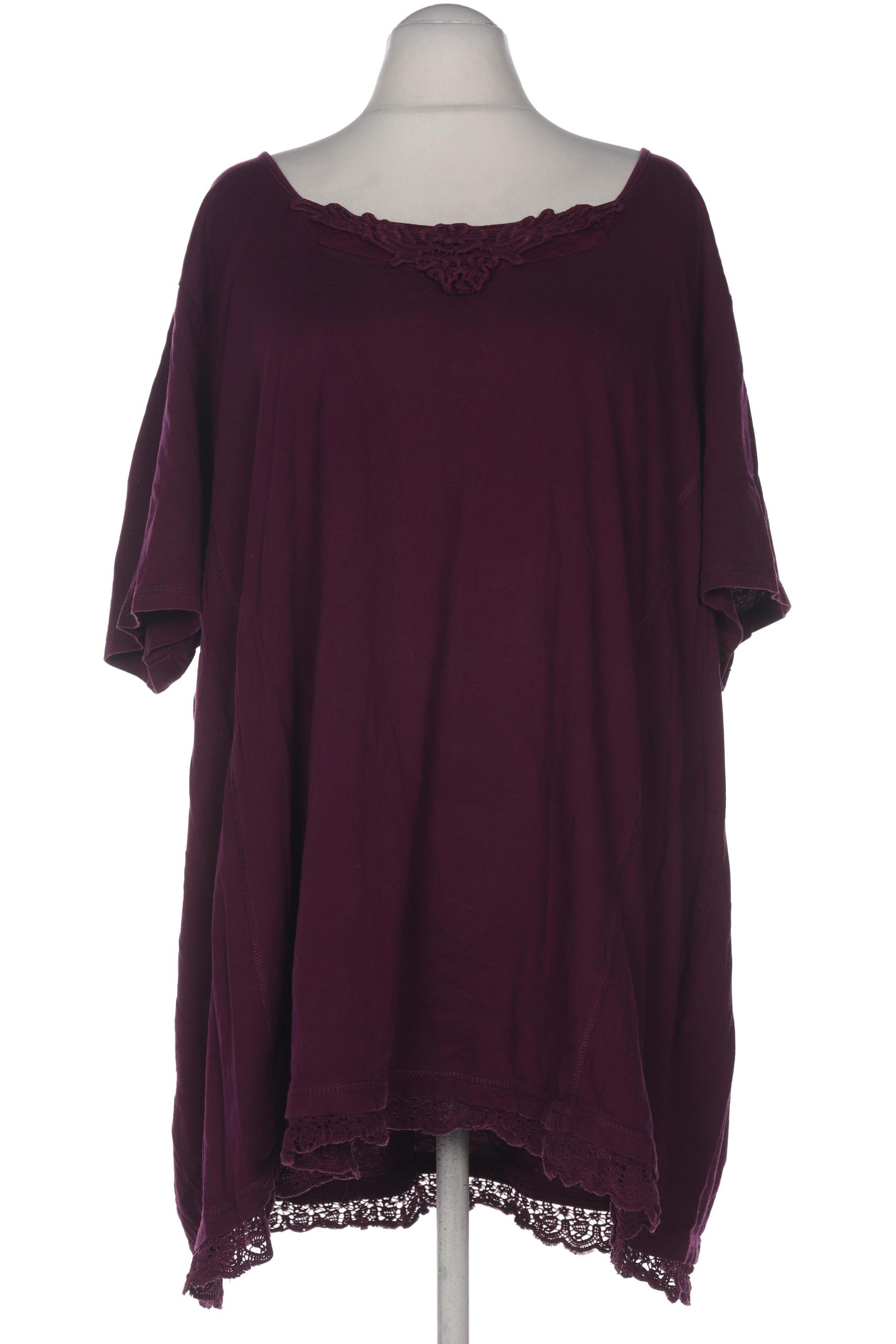 

Ulla Popken Damen T-Shirt, flieder, Gr. 62