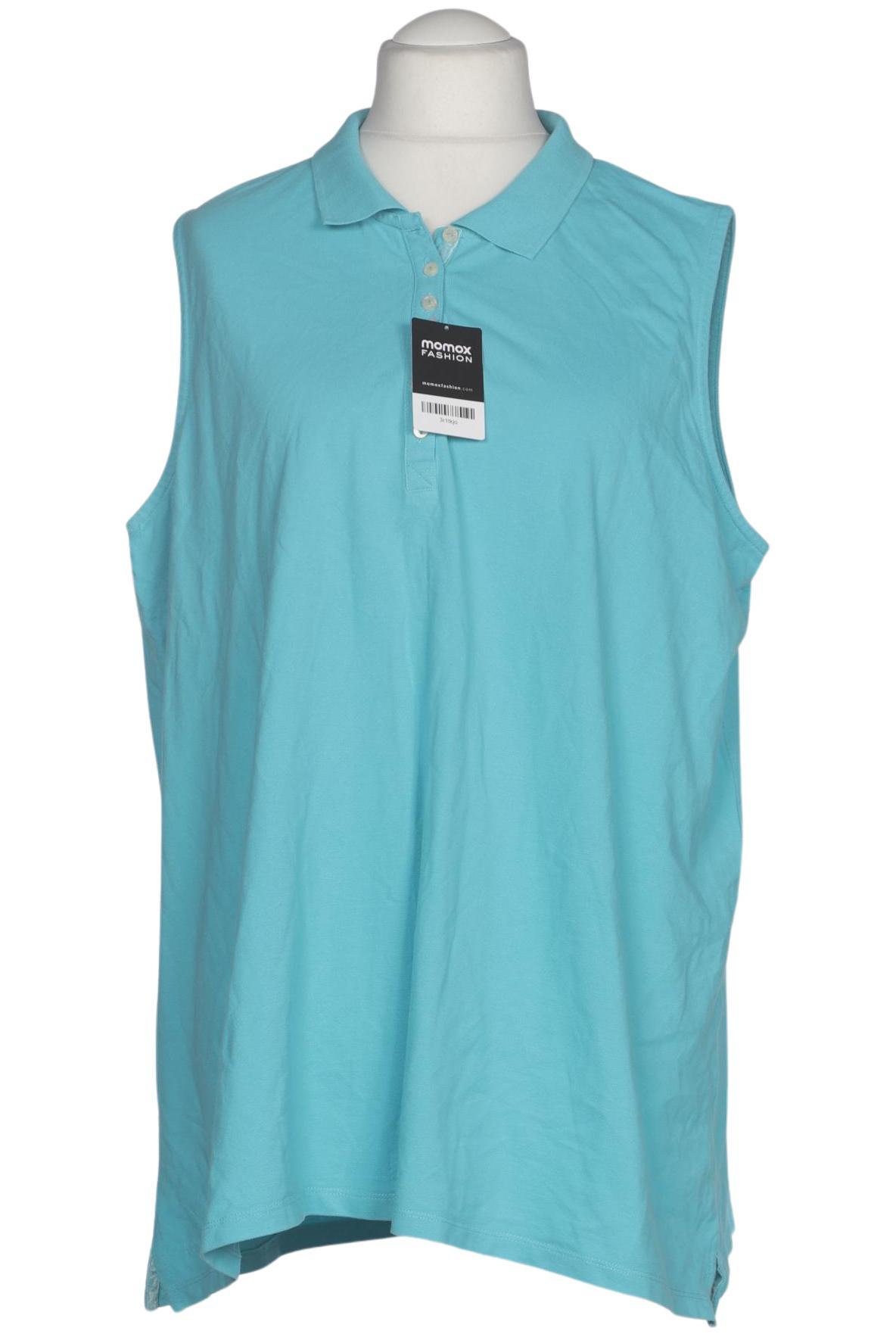 

Ulla Popken Damen Poloshirt, blau, Gr. 54