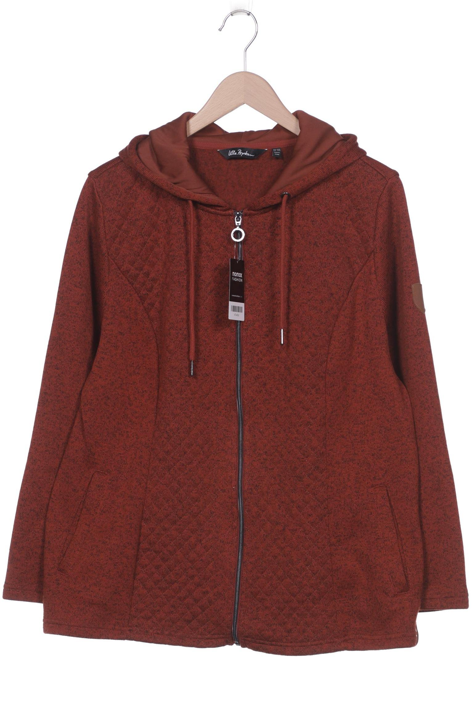 

Ulla Popken Damen Kapuzenpullover, braun, Gr. 46