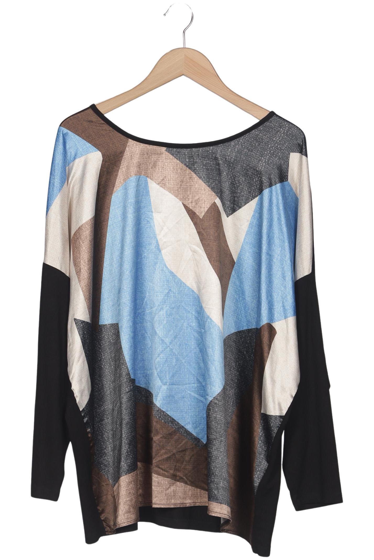 

Ulla Popken Damen Langarmshirt, mehrfarbig, Gr. 50