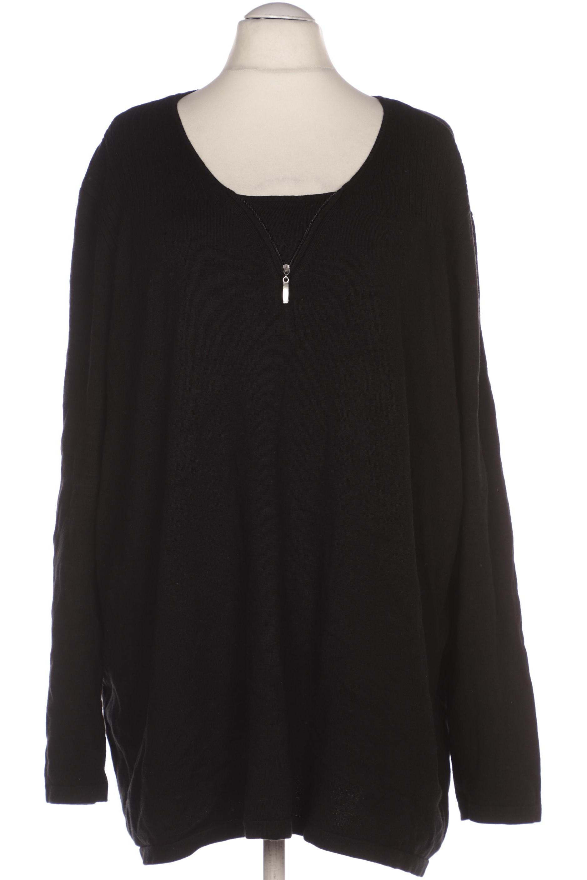 

Ulla Popken Damen Pullover, schwarz