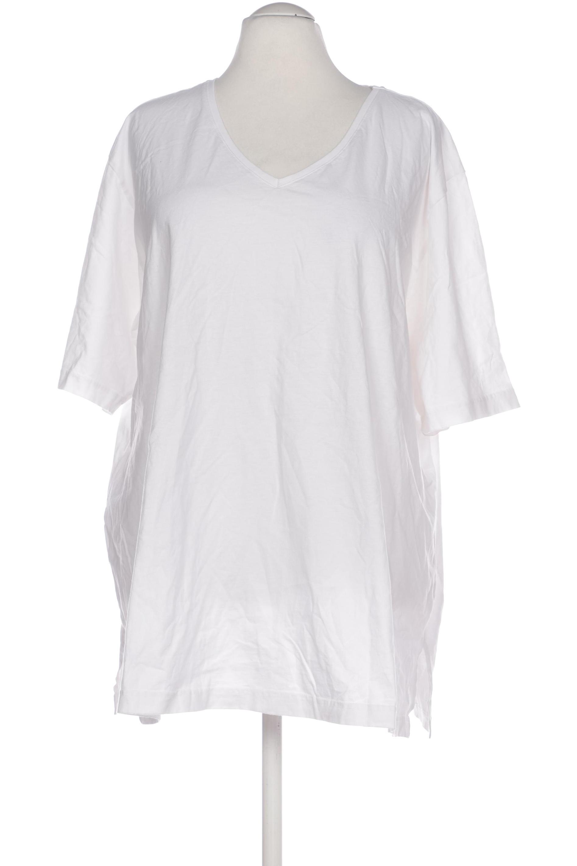 

Ulla Popken Damen T-Shirt, weiß, Gr. 54