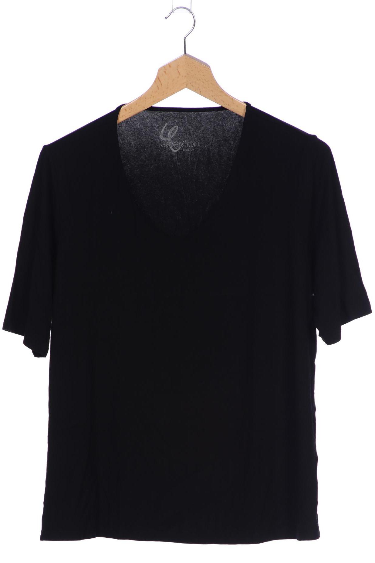 

Ulla Popken Damen T-Shirt, schwarz, Gr. 48