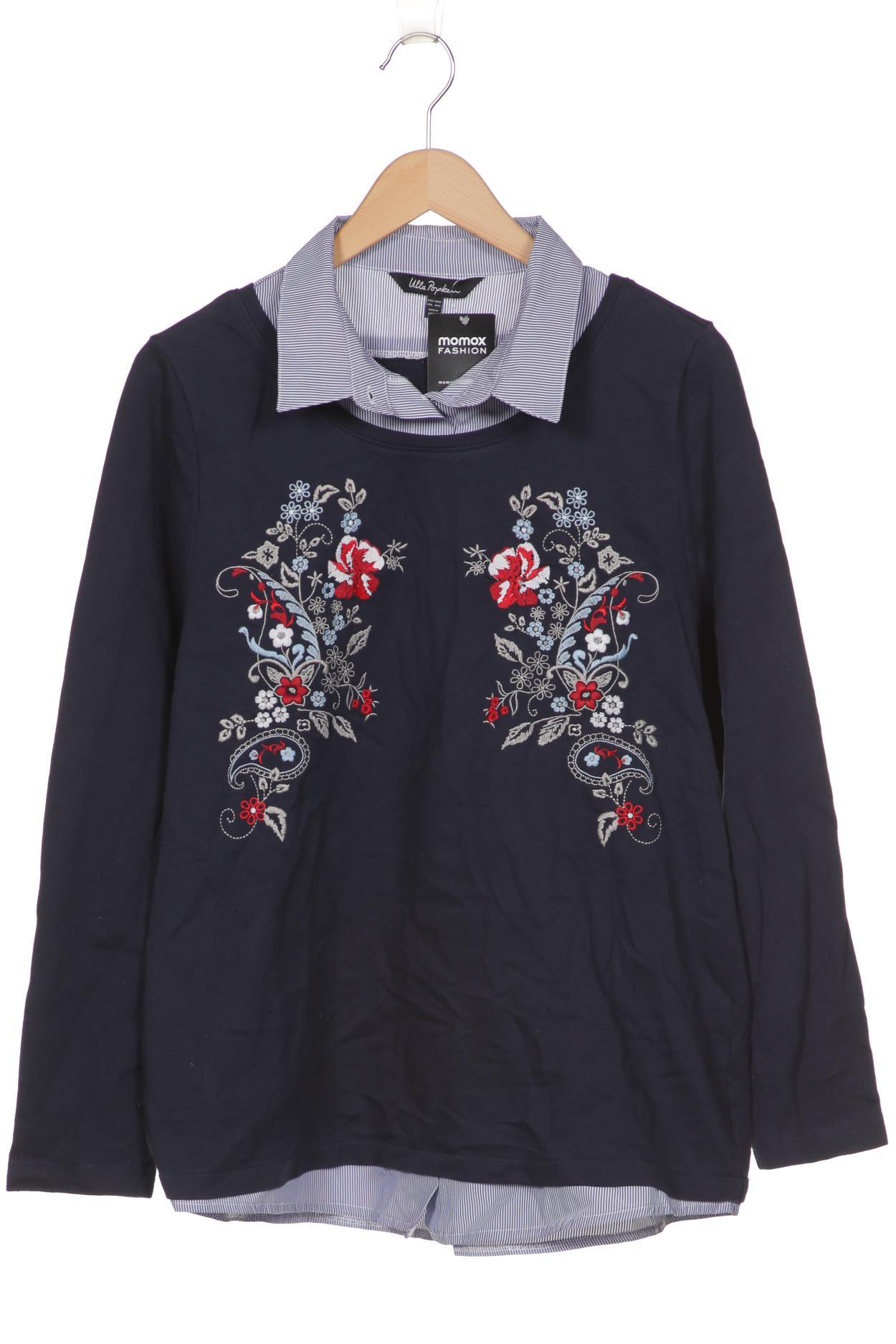

Ulla Popken Damen Langarmshirt, marineblau, Gr. 42