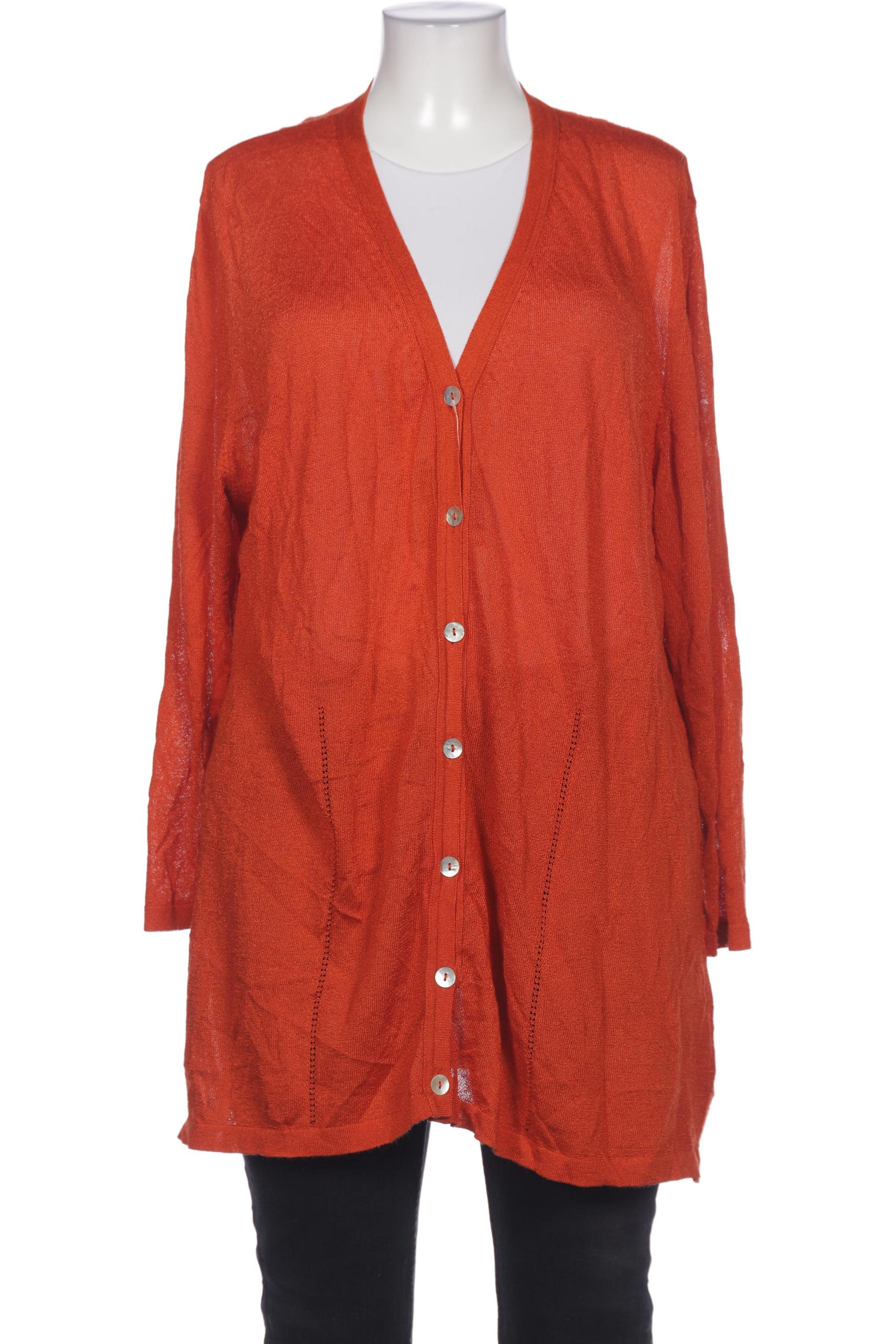 

Ulla Popken Damen Strickjacke, orange