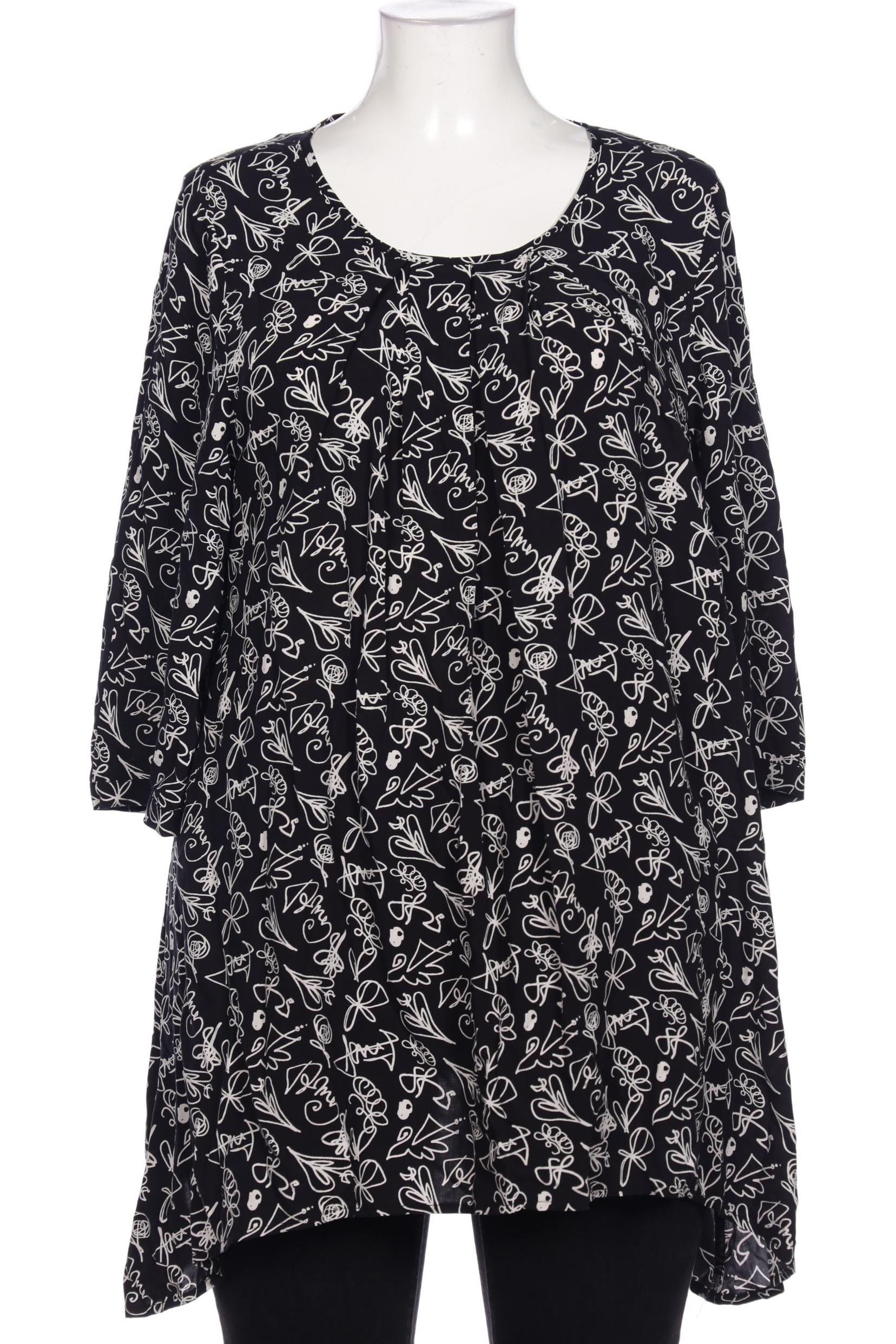 

Ulla Popken Damen Bluse, schwarz, Gr. 42
