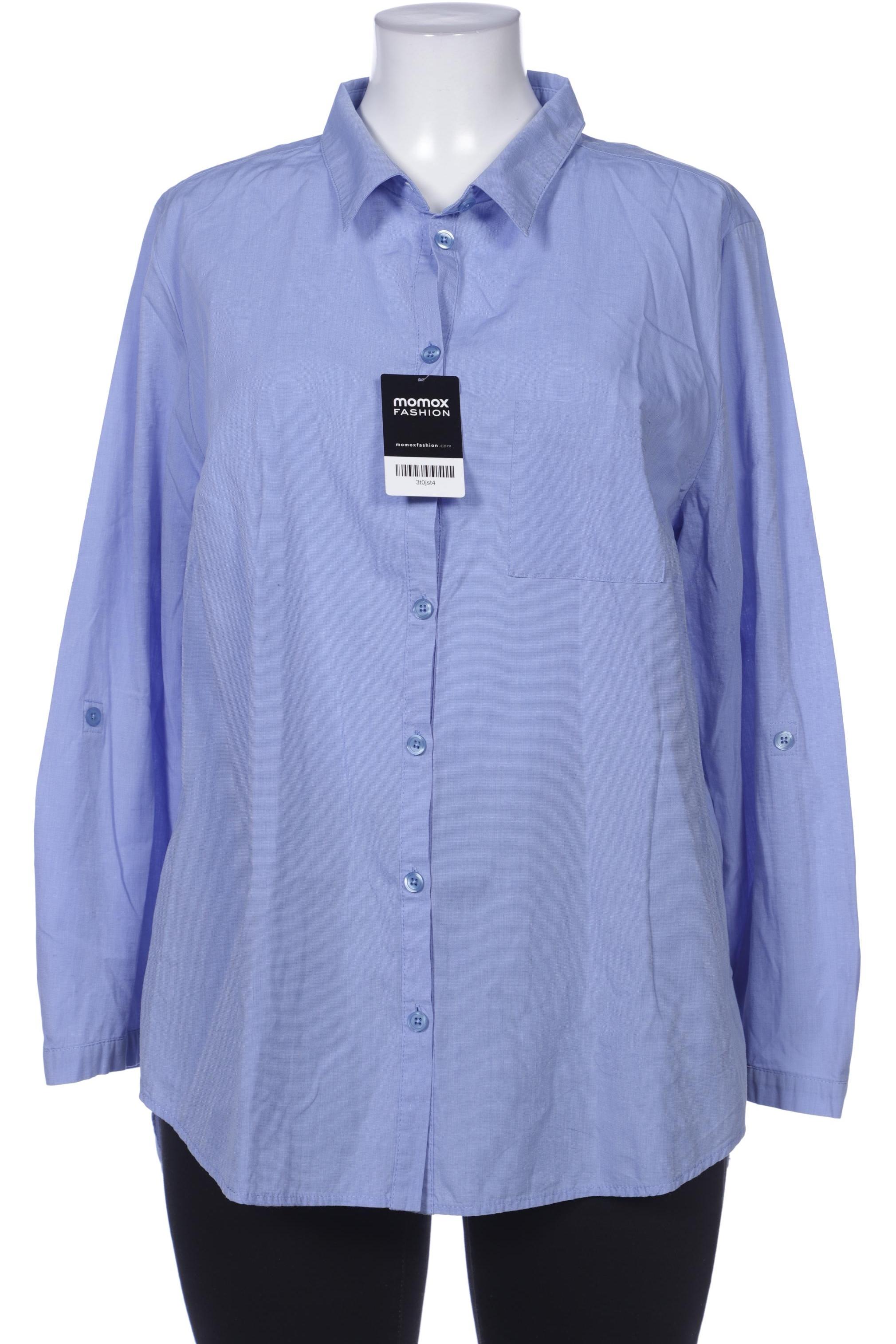 

Ulla Popken Damen Bluse, blau, Gr. 46