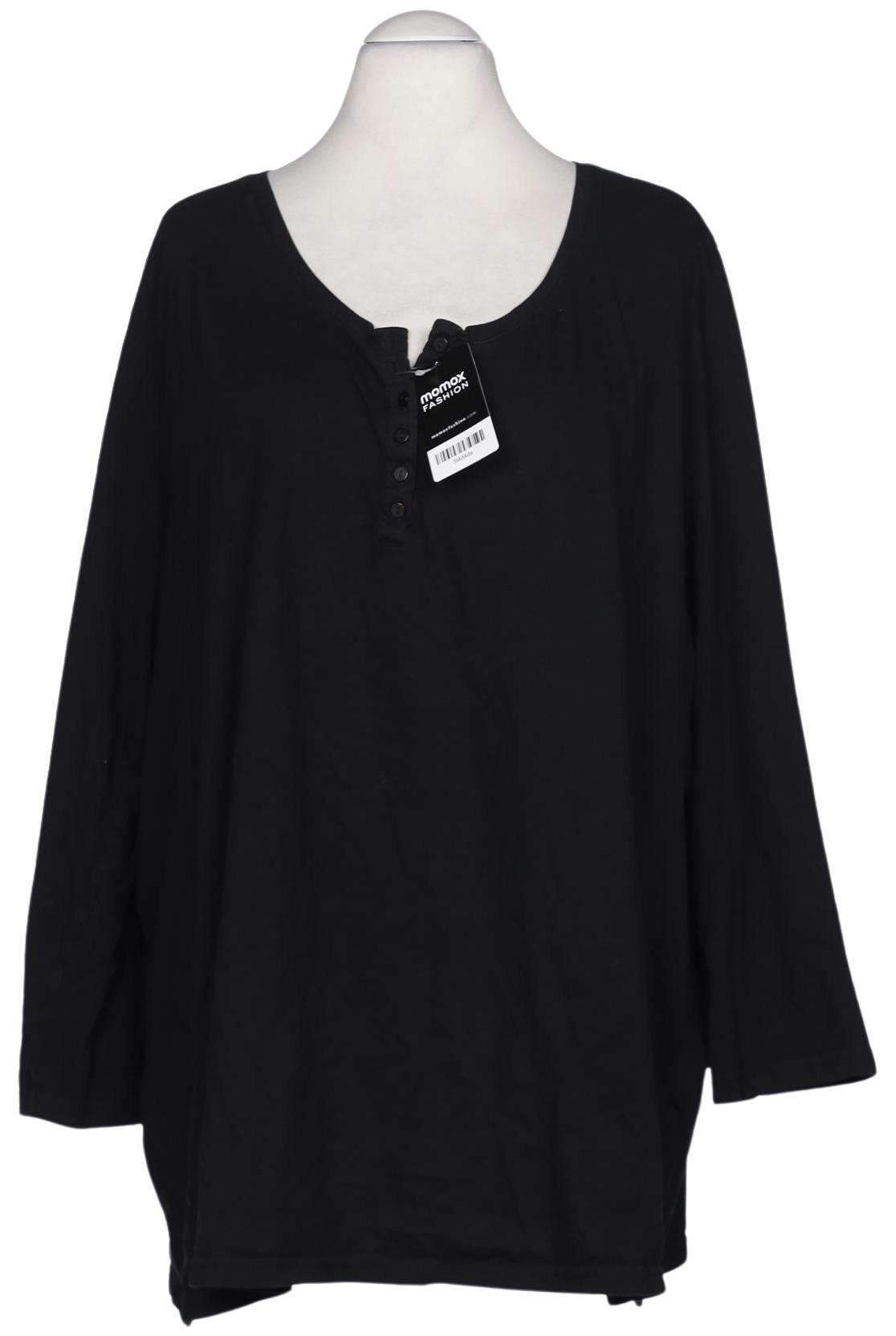 

Ulla Popken Damen Langarmshirt, schwarz, Gr. 62
