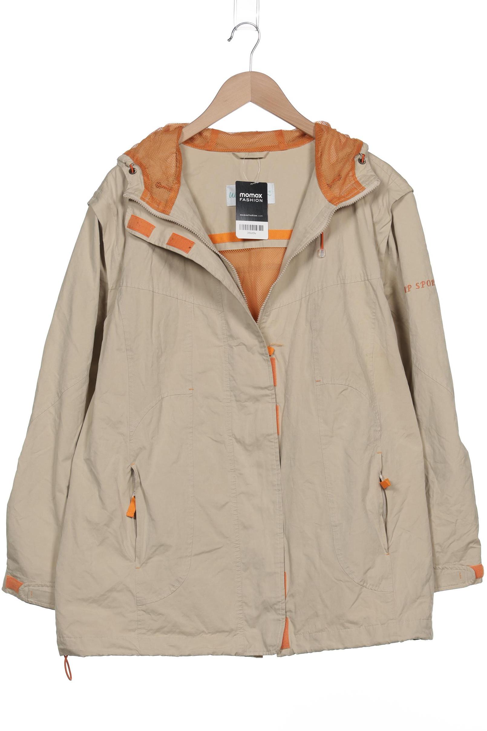 

Ulla Popken Damen Jacke, beige, Gr. 46