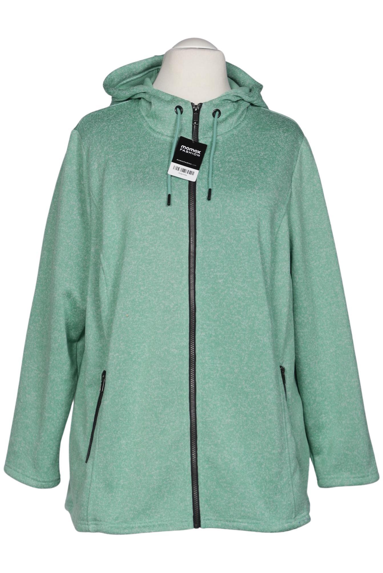 

Ulla Popken Damen Kapuzenpullover, hellgrün, Gr. 54