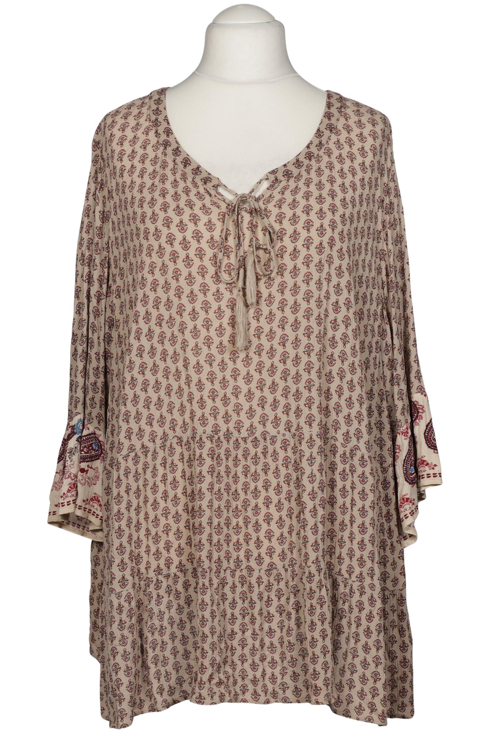 

Ulla Popken Damen Bluse, beige, Gr. 50