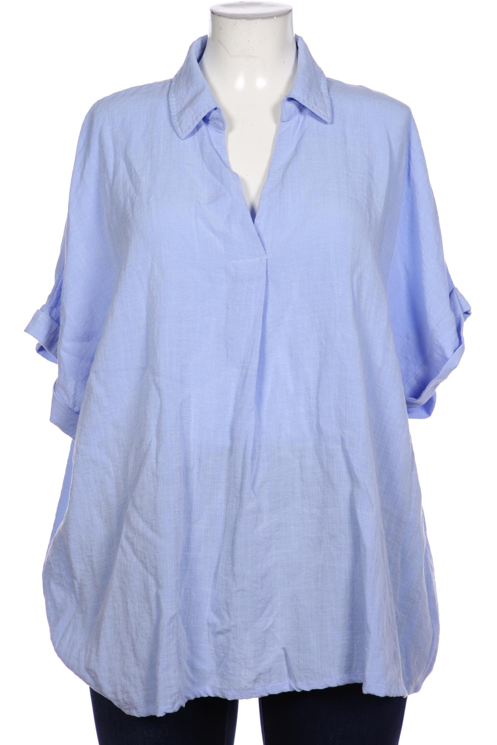 

Ulla Popken Damen Bluse, blau, Gr. 50