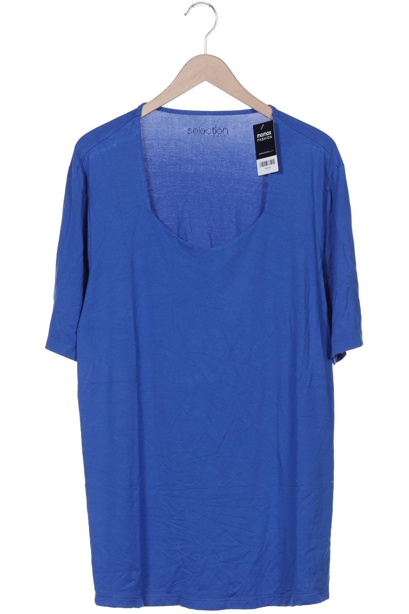 

Ulla Popken Damen T-Shirt, blau, Gr. 46