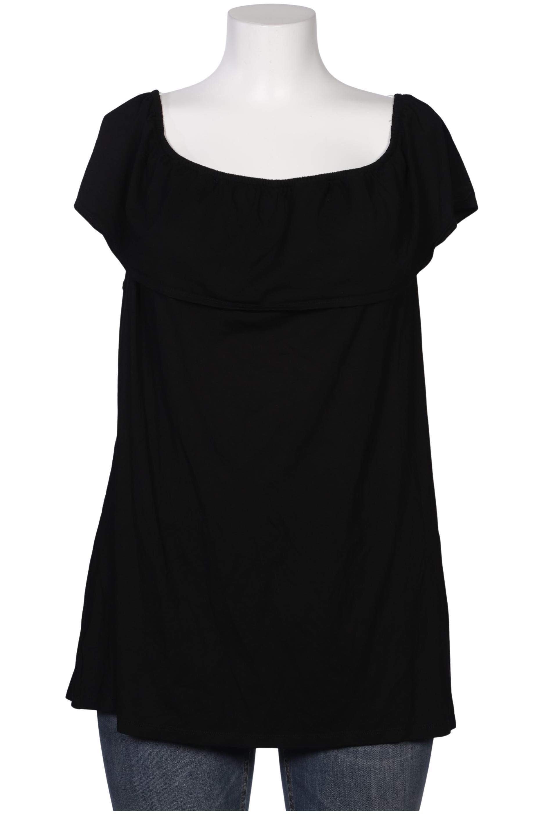 

Ulla Popken Damen Top, schwarz, Gr. 50