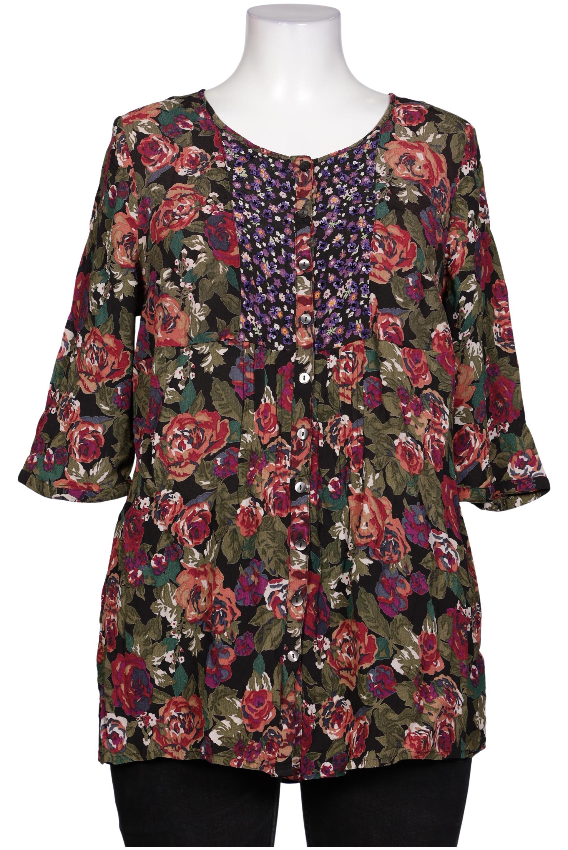 

Ulla Popken Damen Bluse, mehrfarbig, Gr. 46