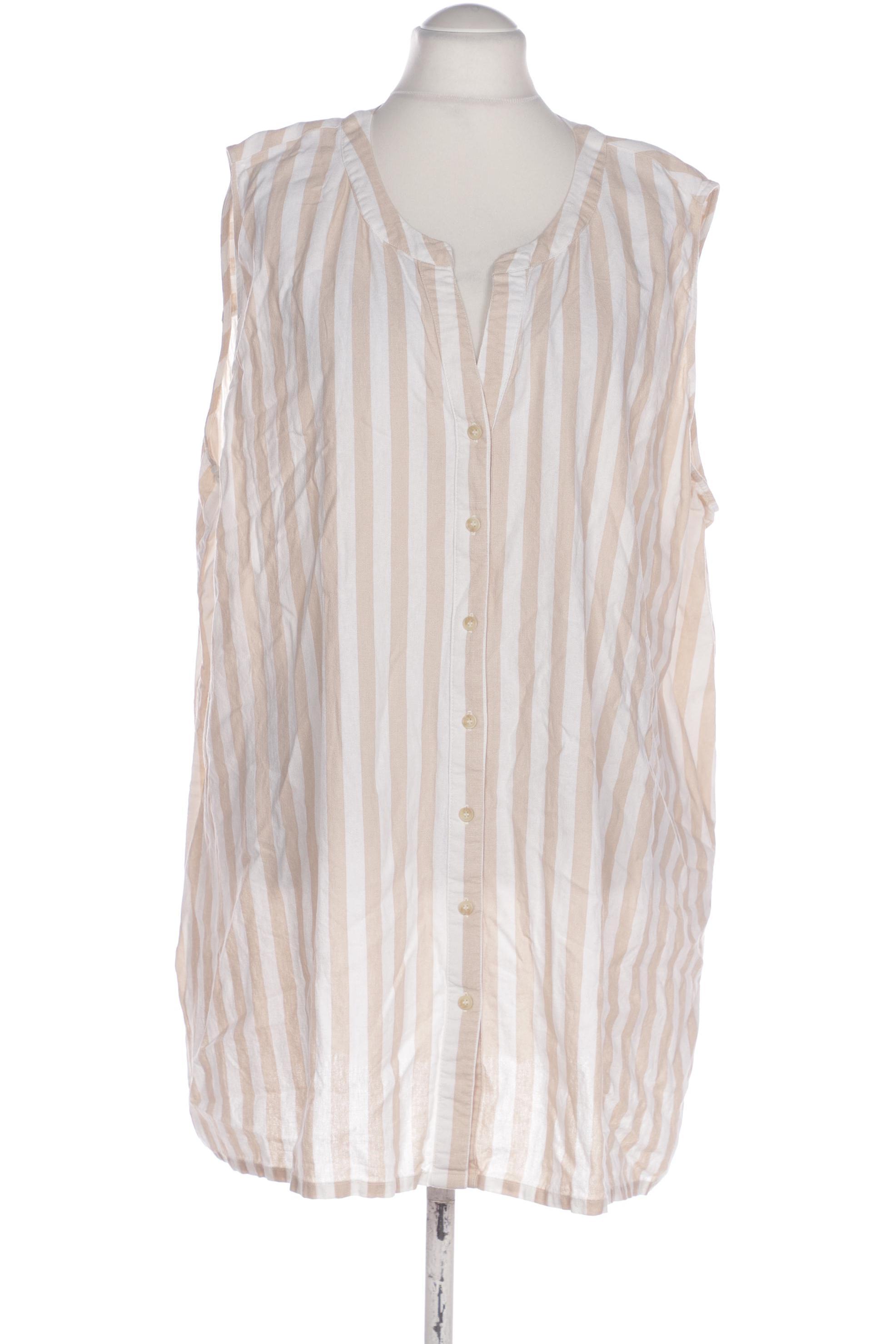 

Ulla Popken Damen Bluse, beige, Gr. 58