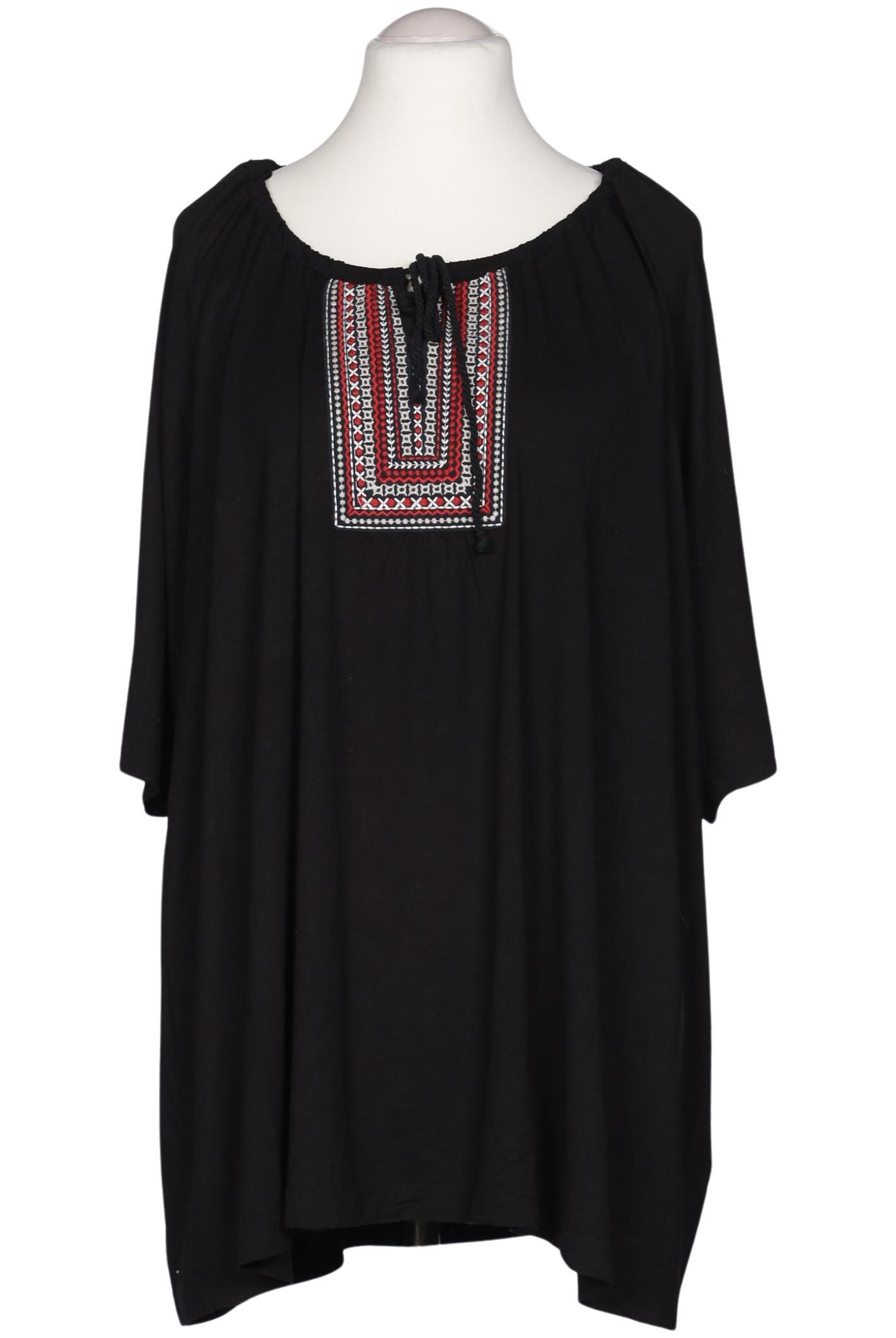 

Ulla Popken Damen T-Shirt, schwarz, Gr. 58