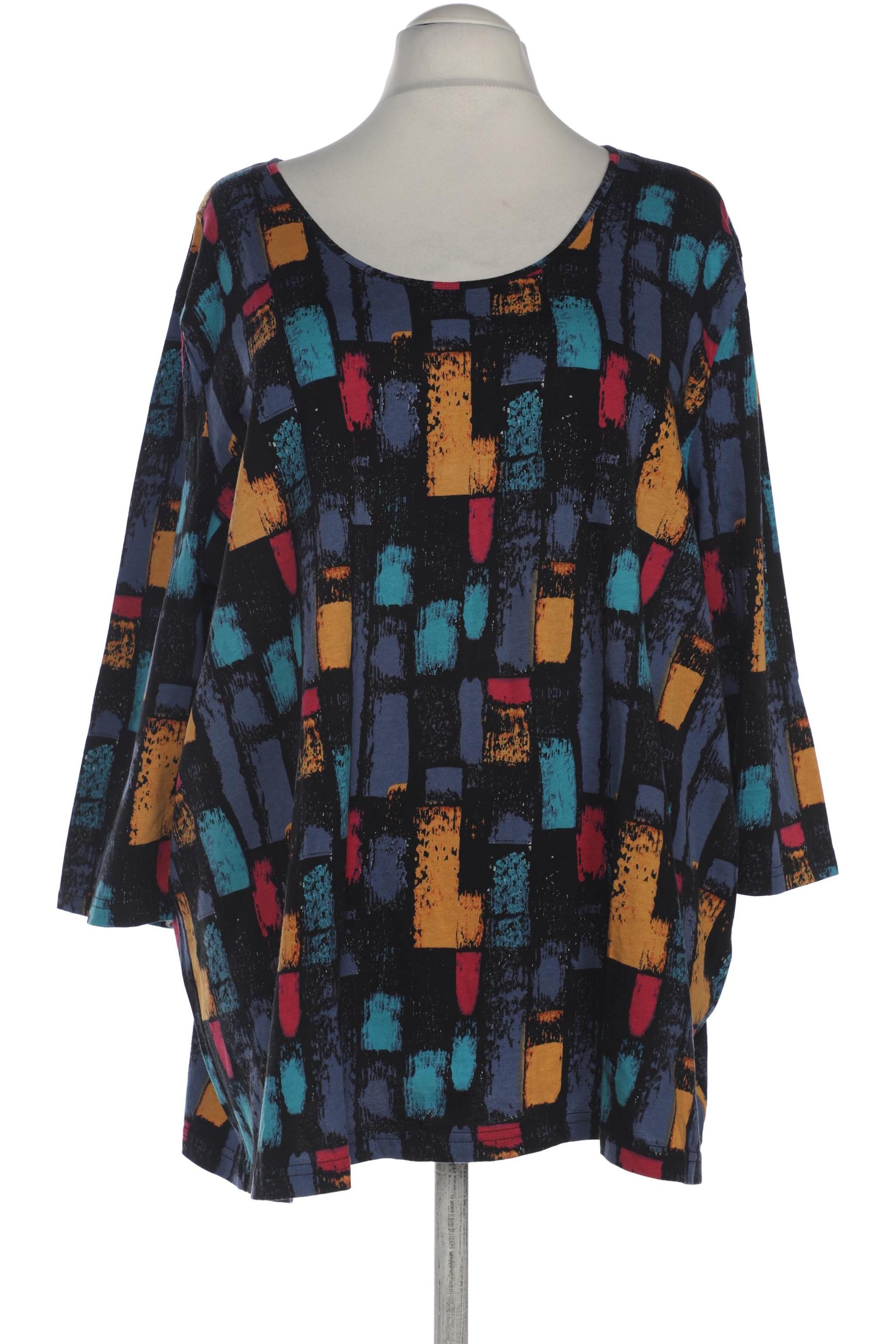 

Ulla Popken Damen Langarmshirt, mehrfarbig, Gr. 54