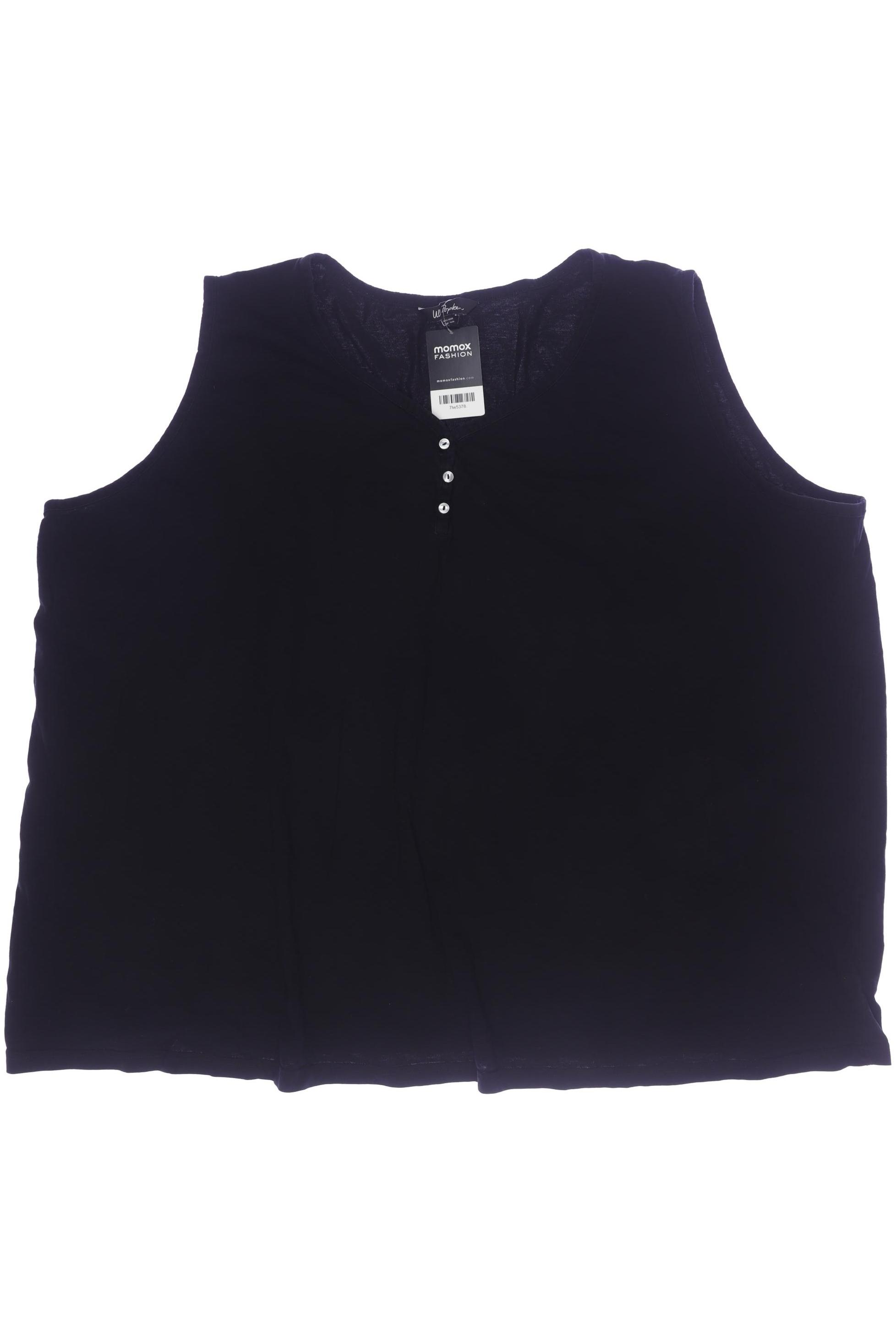 

Ulla Popken Damen Top, schwarz, Gr. 66