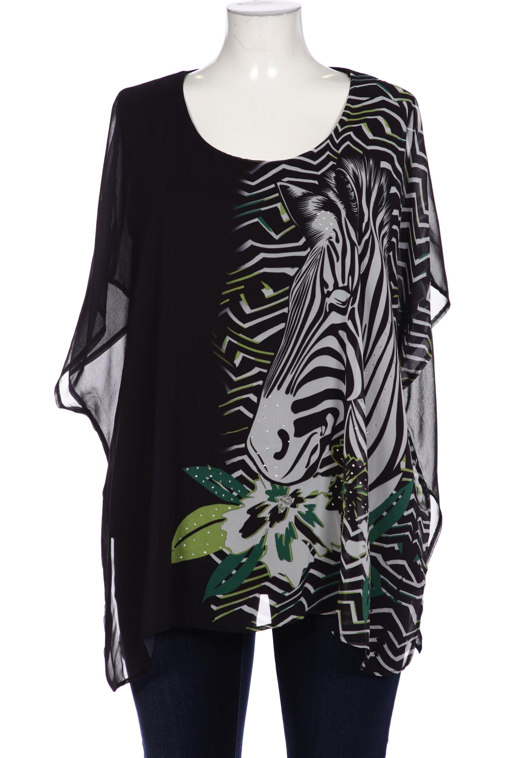 

Ulla Popken Damen Bluse, schwarz, Gr. 46