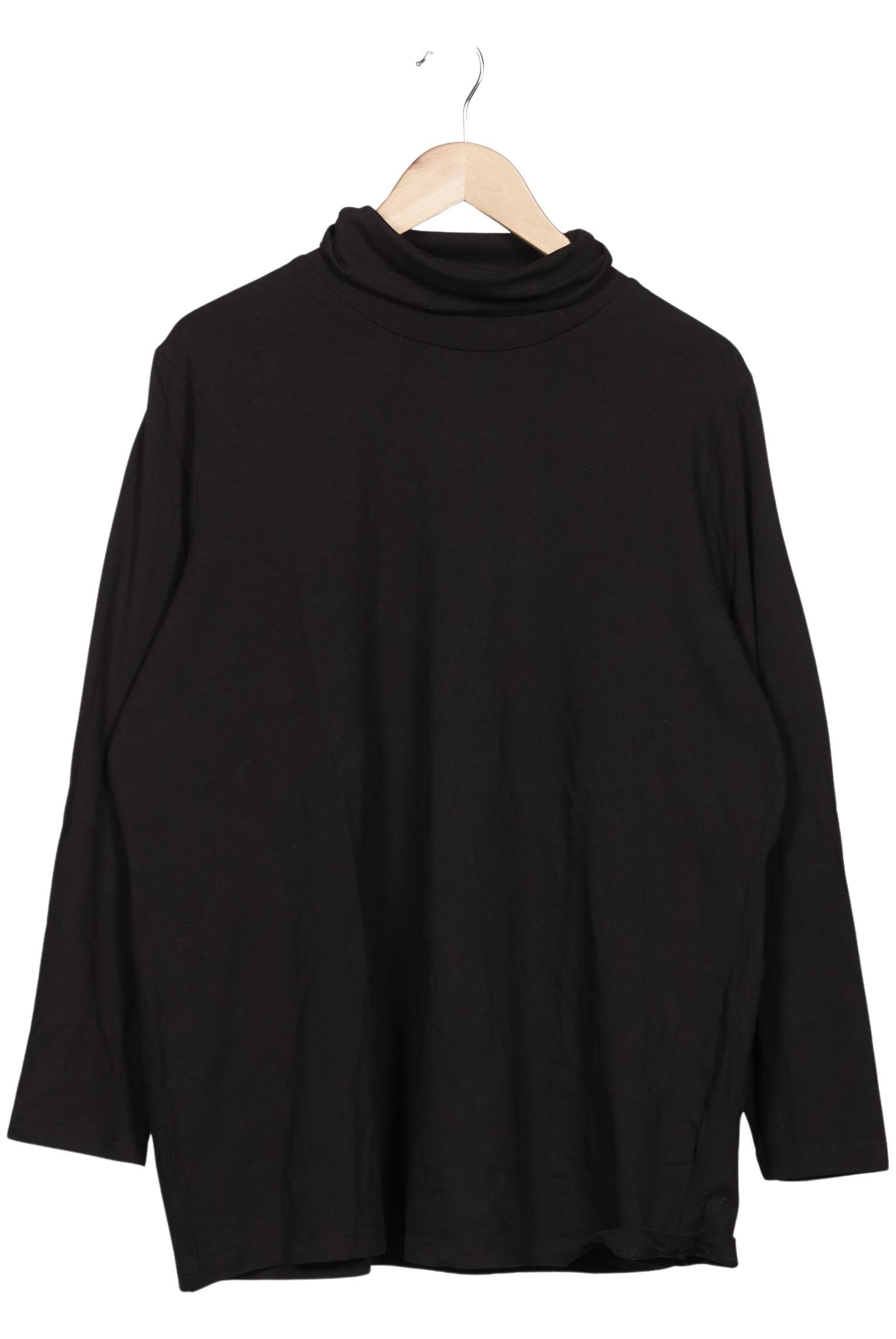 

Ulla Popken Damen Langarmshirt, schwarz, Gr. 50